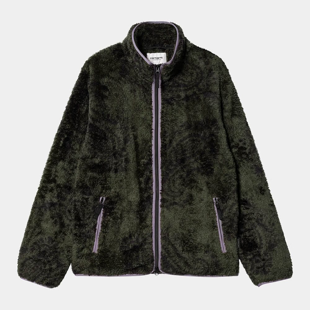 Carhartt Work in Progress Carhartt WIP Jebson Sweat Jacket - Paisley Big Print, Plant