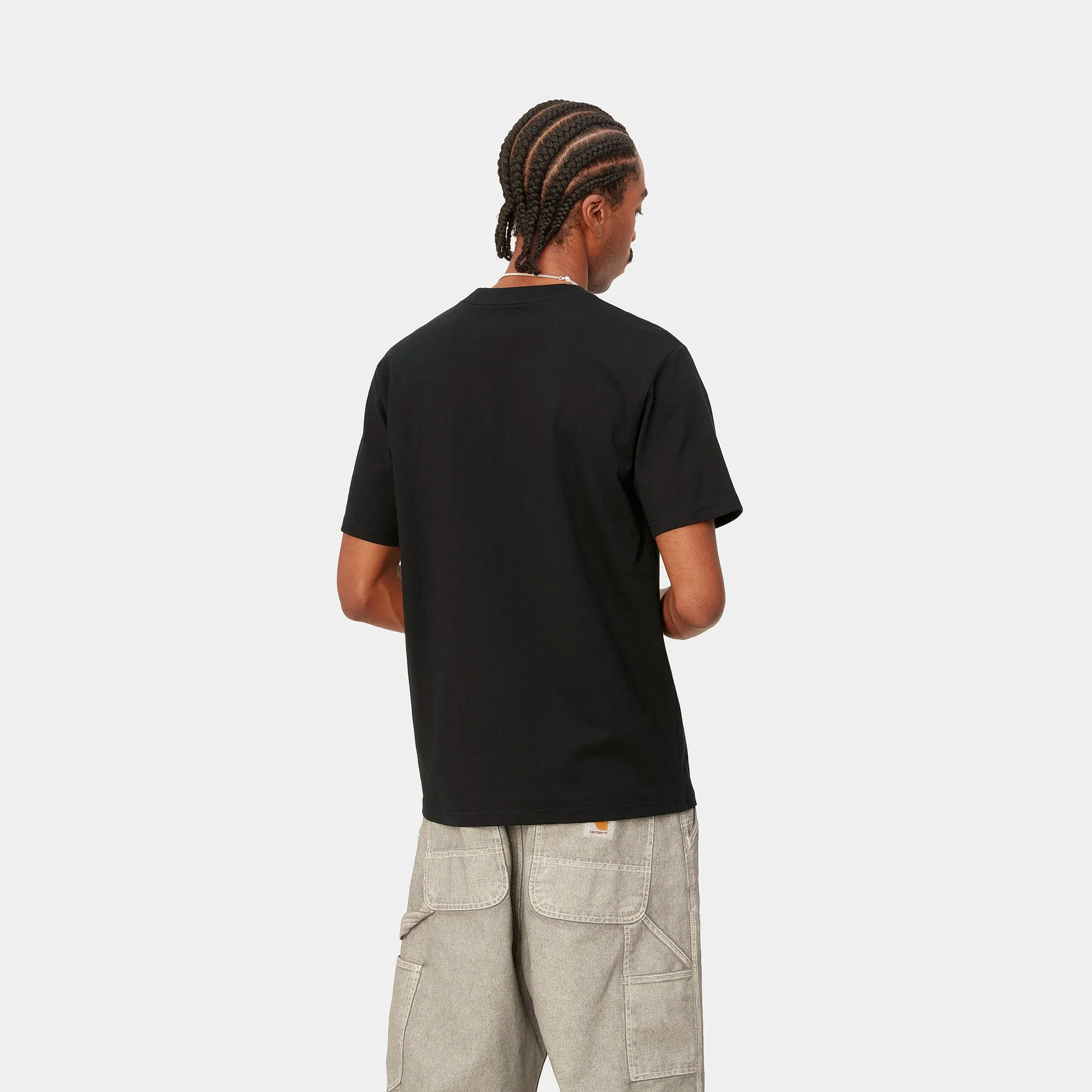Carhartt Work in Progress Carhartt WIP S/S University Script T-Shirt - Black / Gold