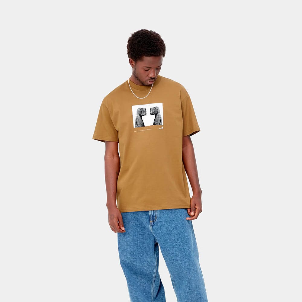 Carhartt Work in Progress Carhartt WIP S/S Cold T-Shirt - Hamilton Brown