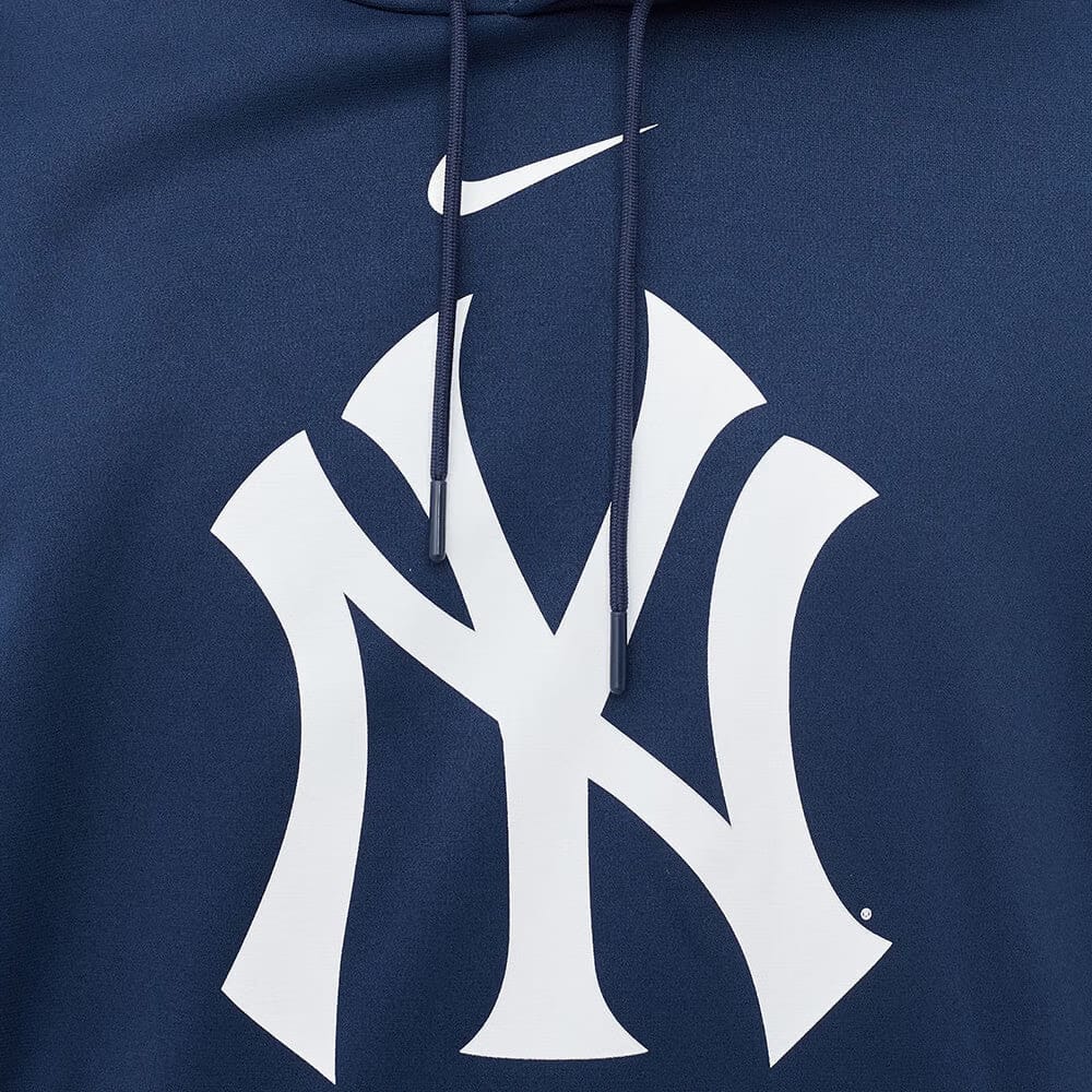 MLB Team Apparel Nike New York Yankees Therma Performance Hoodie - Navy