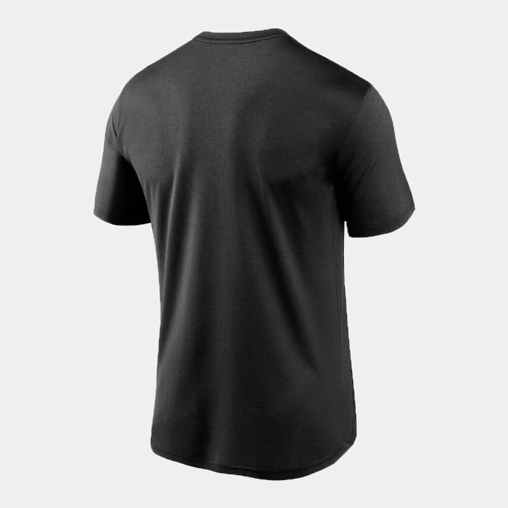 NFL Team Apparel Las Vegas Raiders Logo T-Shirt - Black
