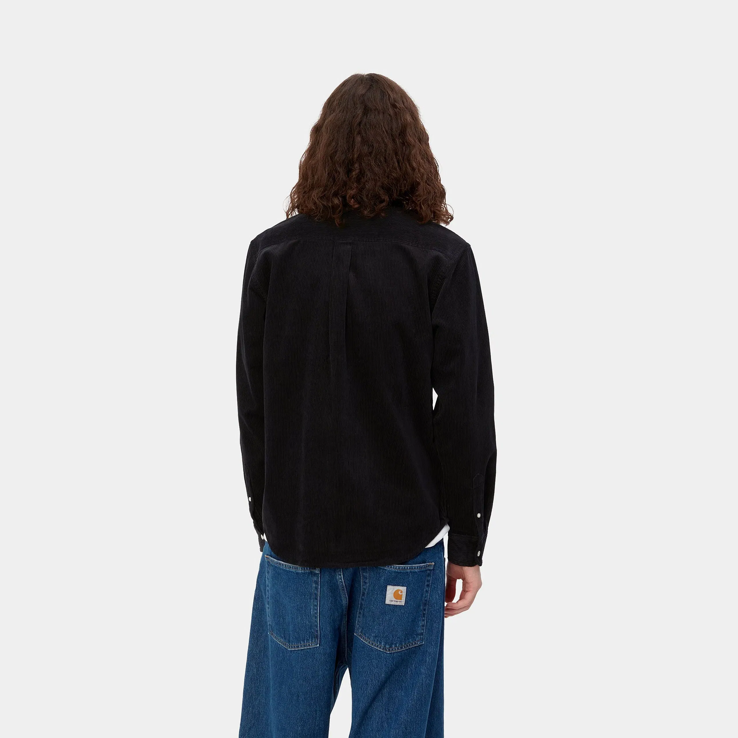 Carhartt Work in Progress Carhartt WIP L/S Madison Cord Shirt - Black