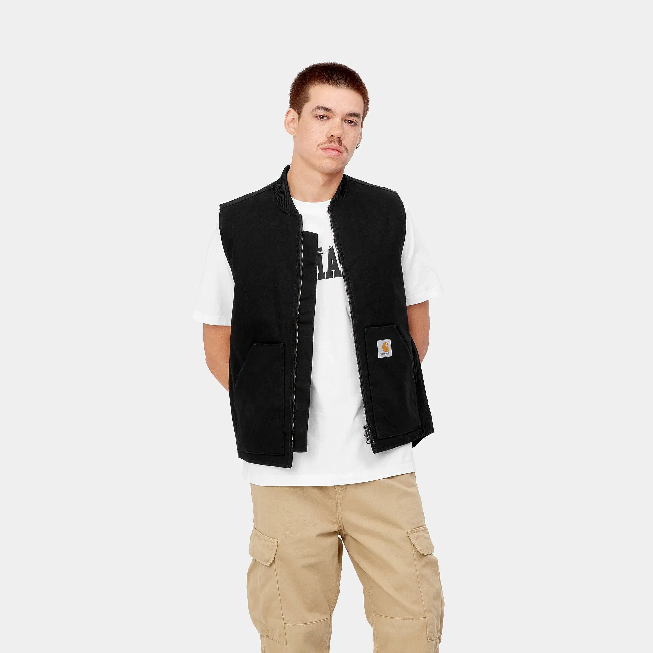 Carhartt Work in Progress Carhartt WIP Vest - Black (rigid / quilted)