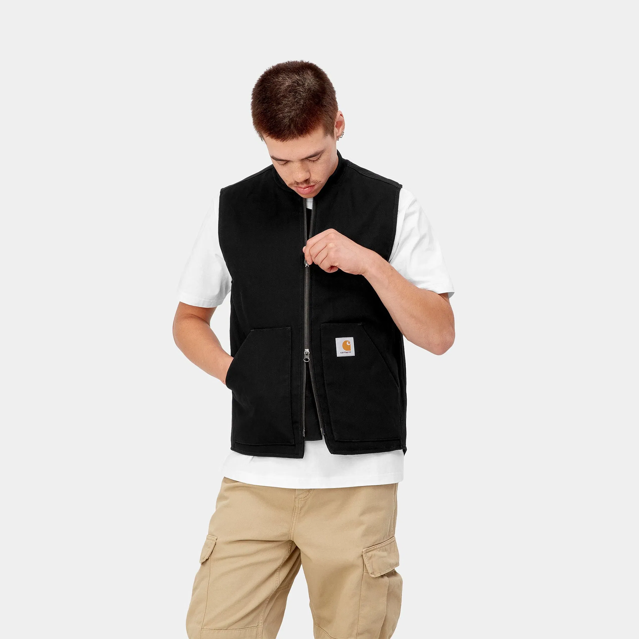 Carhartt Work in Progress Carhartt WIP Vest - Black (rigid / quilted)