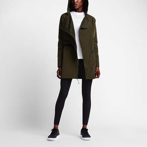 Nike Wmns Bonded Parka - Dark Loden / Black