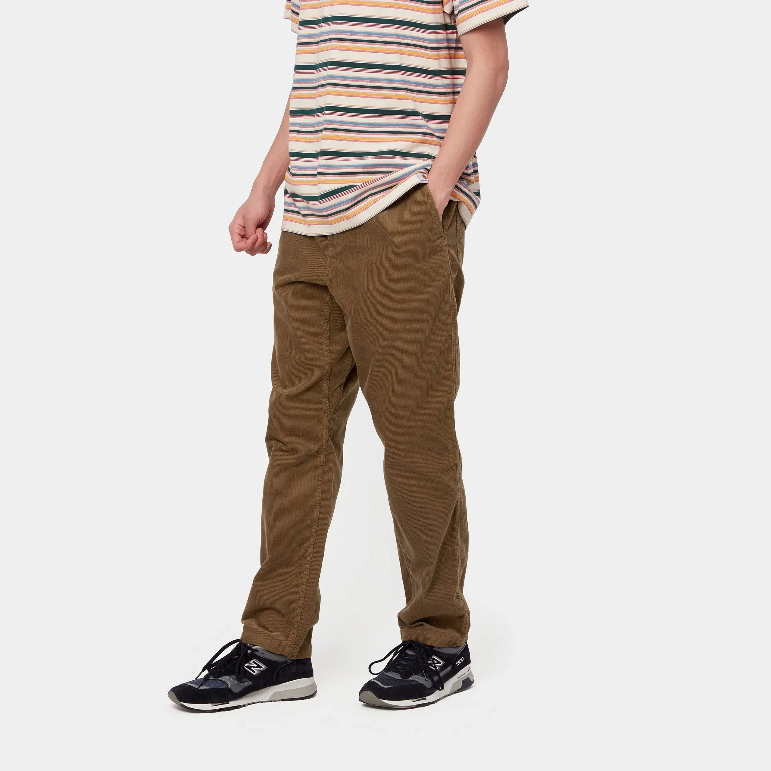 Carhartt Work in Progress Carhartt WIP Flint Pant - Hamilton Brown (corduroy rinsed)
