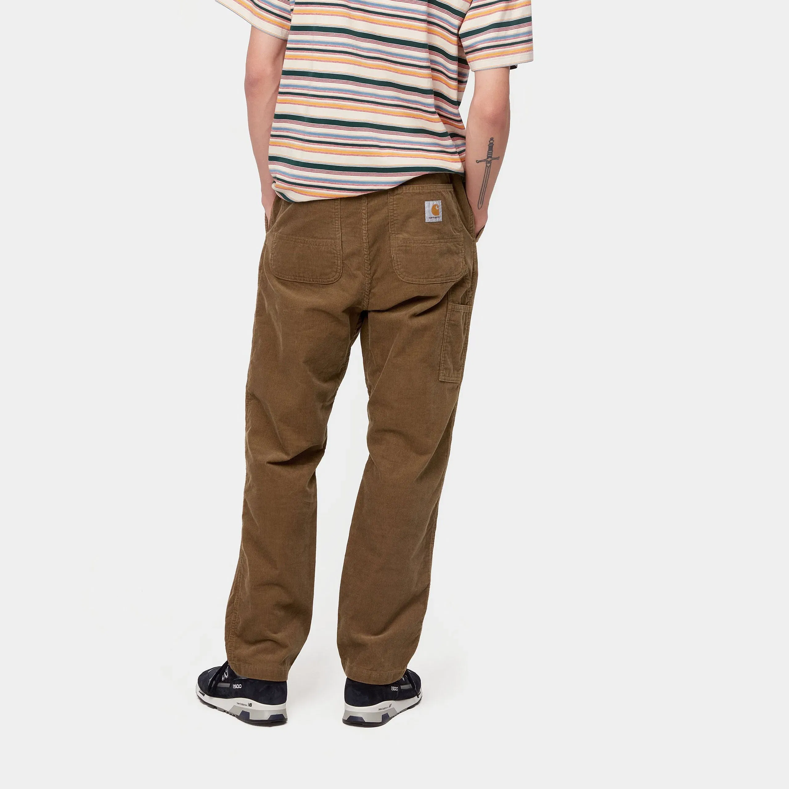 Carhartt Work in Progress Carhartt WIP Flint Pant - Hamilton Brown (corduroy rinsed)