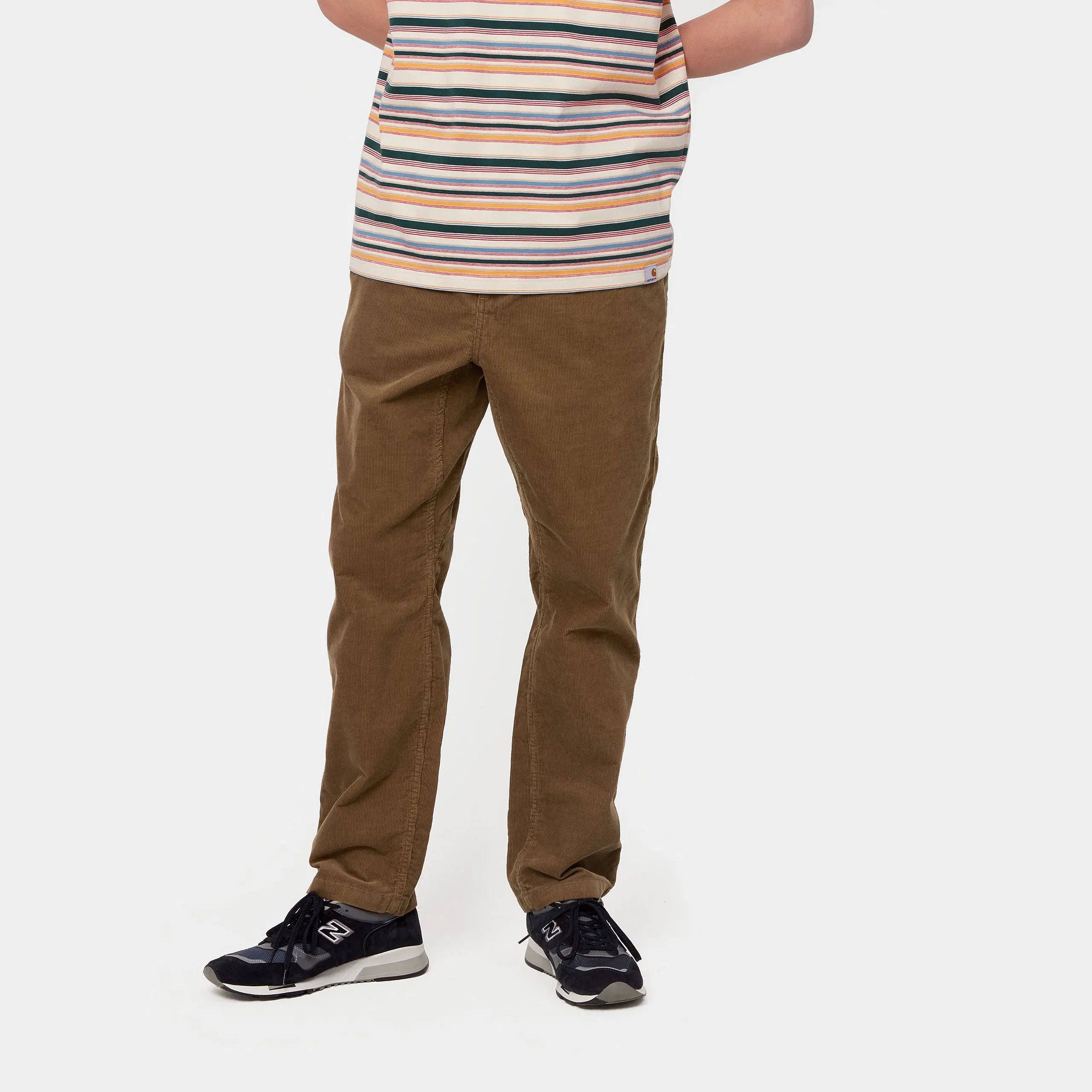 Carhartt Work in Progress Carhartt WIP Flint Pant - Hamilton Brown (corduroy rinsed)