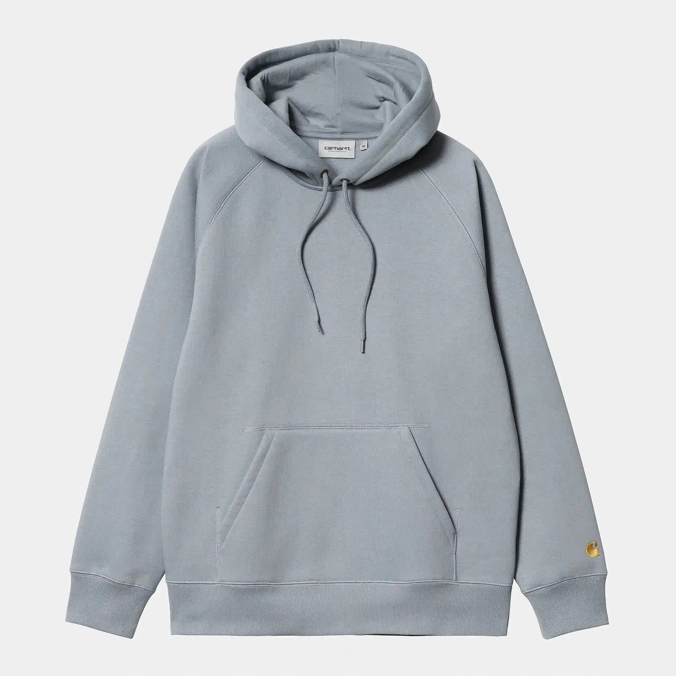 Carhartt Work in Progress Carhartt WIP Chase Hoodie - Graublau (Mirror / Gold)
