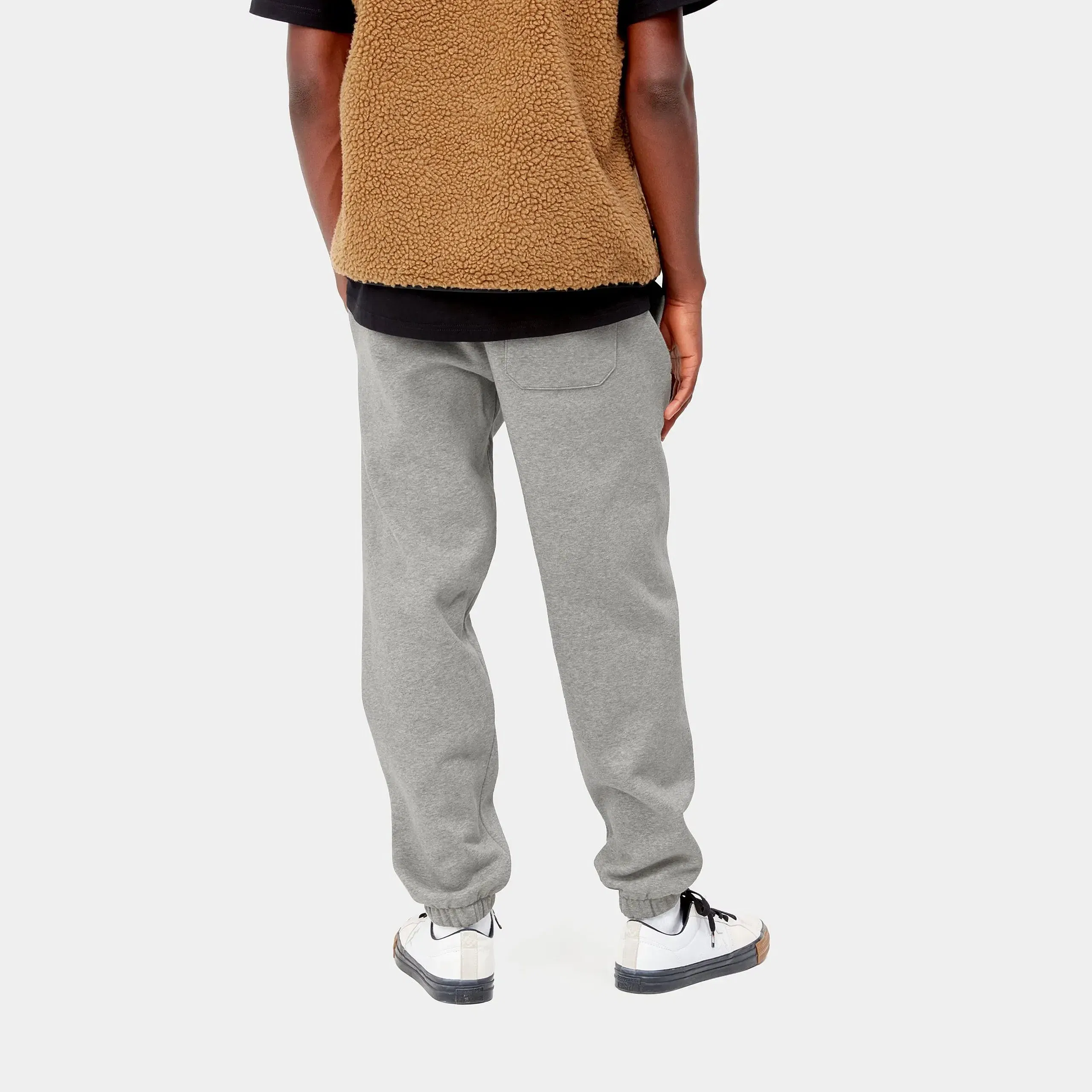 Carhartt Work in Progress Carhartt WIP Chase Sweat Pant - Grey Heather / Gold