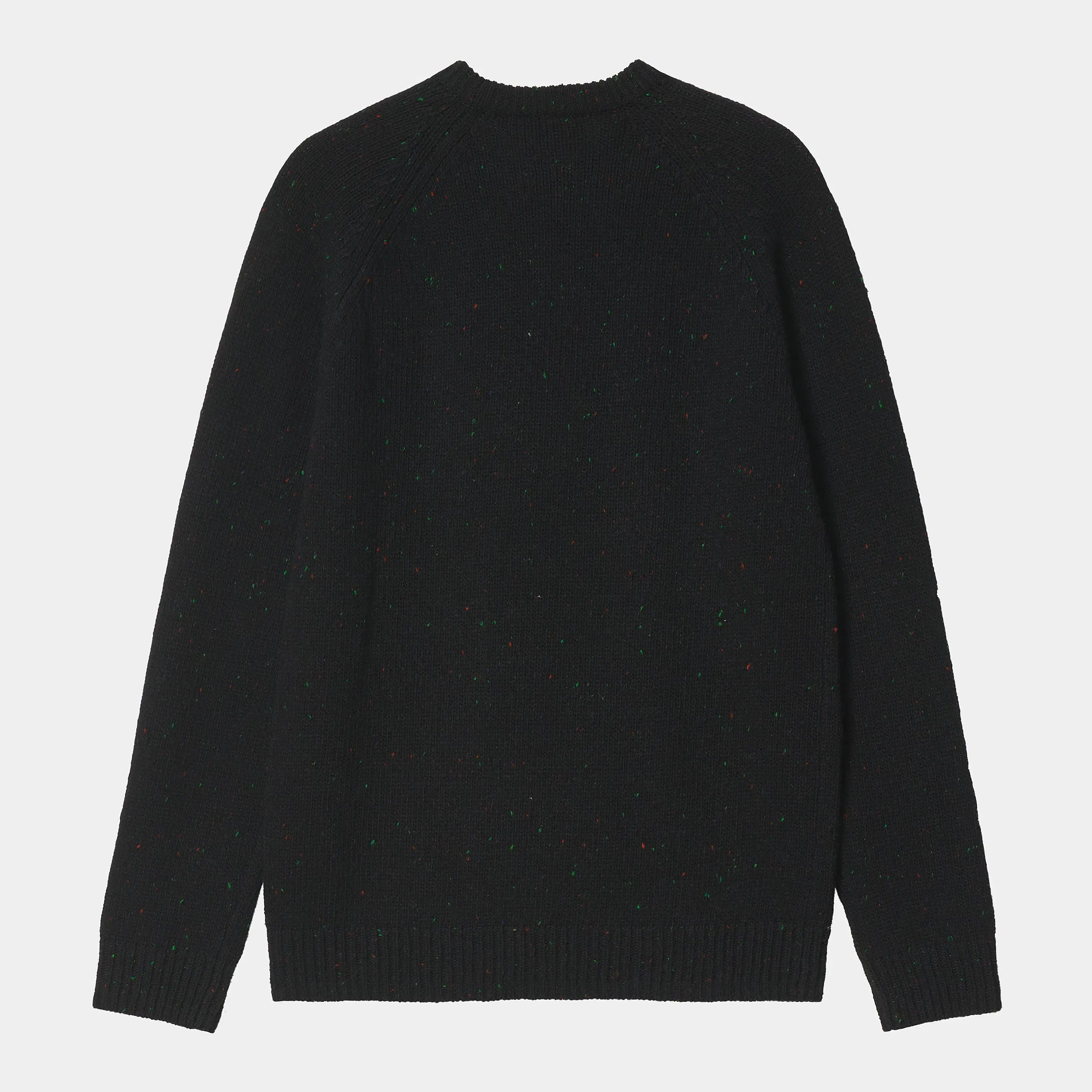 Carhartt Work in Progress Carhartt WIP Anglistic Crewneck Pullover - Schwarz (Speckled Black)
