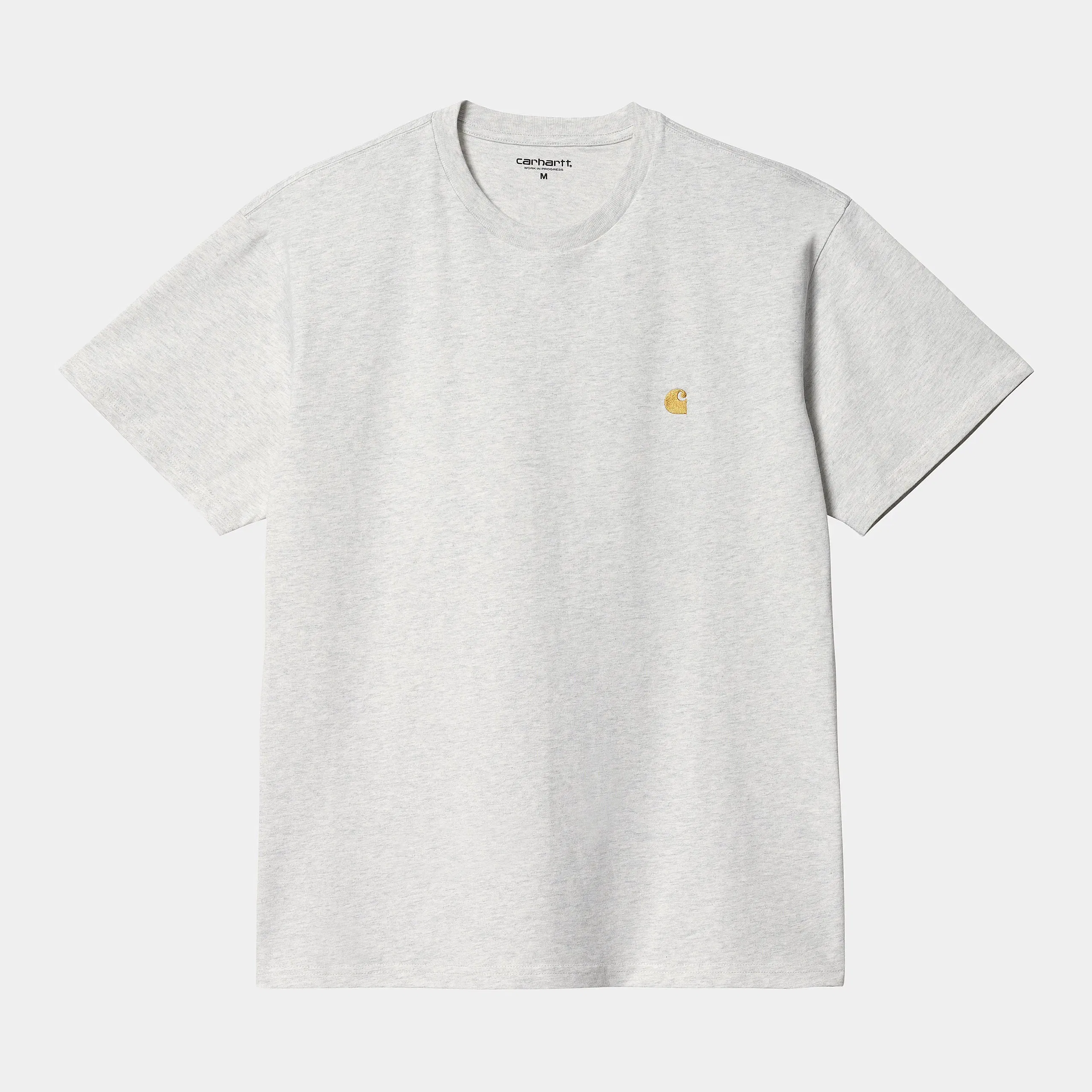 Carhartt Work in Progress Carhartt WIP S/S Chase T-Shirt – Ash Heather / Gold (I026391)