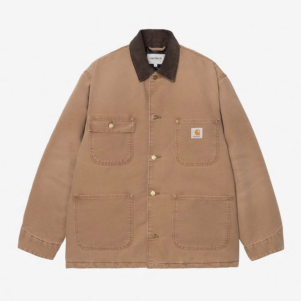 Carhartt Work in Progress Carhartt WIP OG Chore Coat - Hamilton Brown / Tobacco (stone canvas)