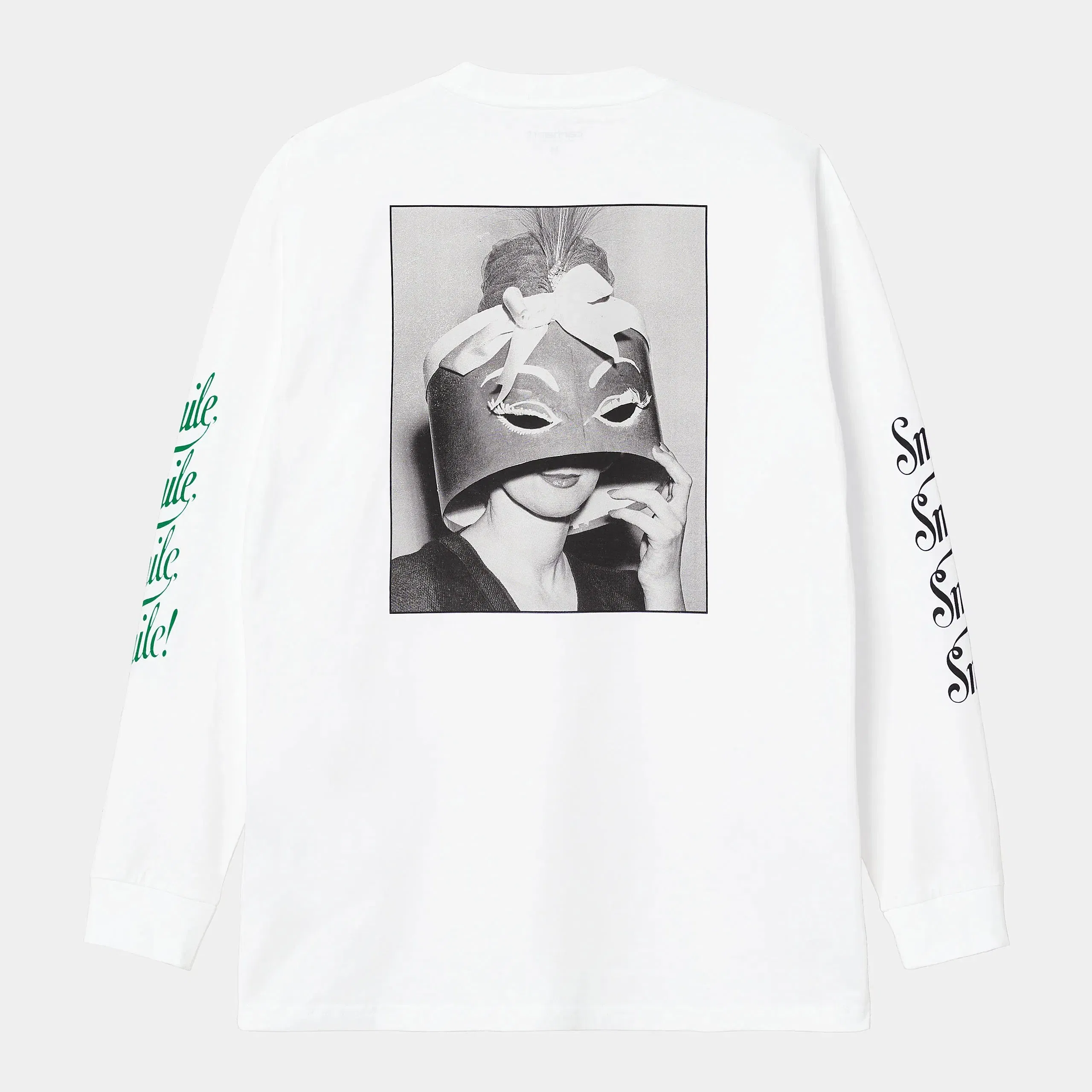 Carhartt Work in Progress Carhartt WIP L/S Smile T-Shirt - White