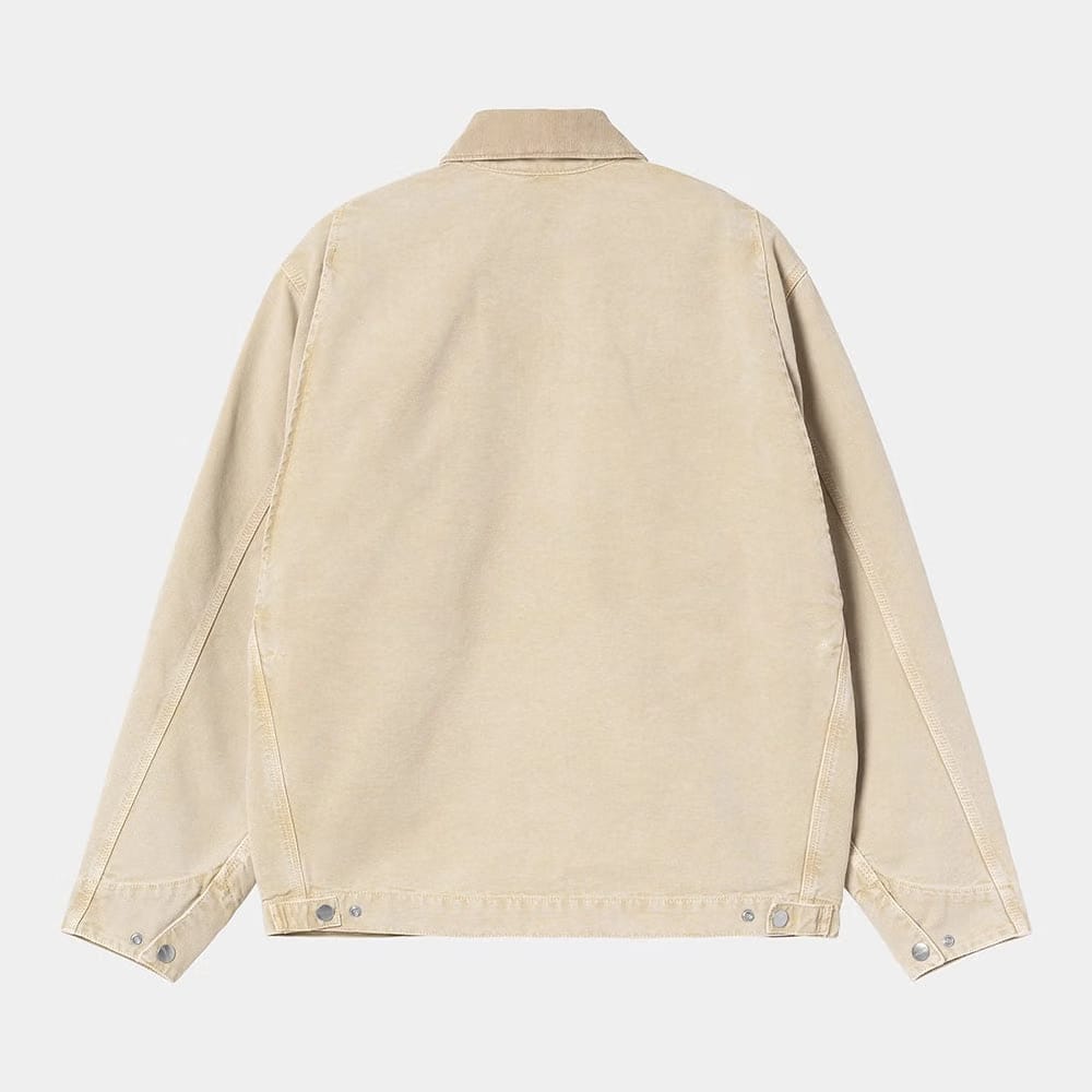 Carhartt Work in Progress Carhartt WIP OG Detroit Jacket – Dusty Hamilton Brown (Chalk Wash)