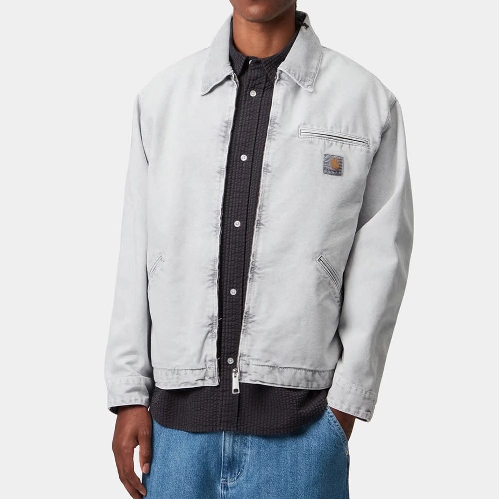 Carhartt Work in Progress Carhartt WIP OG Detroit Jacket - Black (chalk wash)
