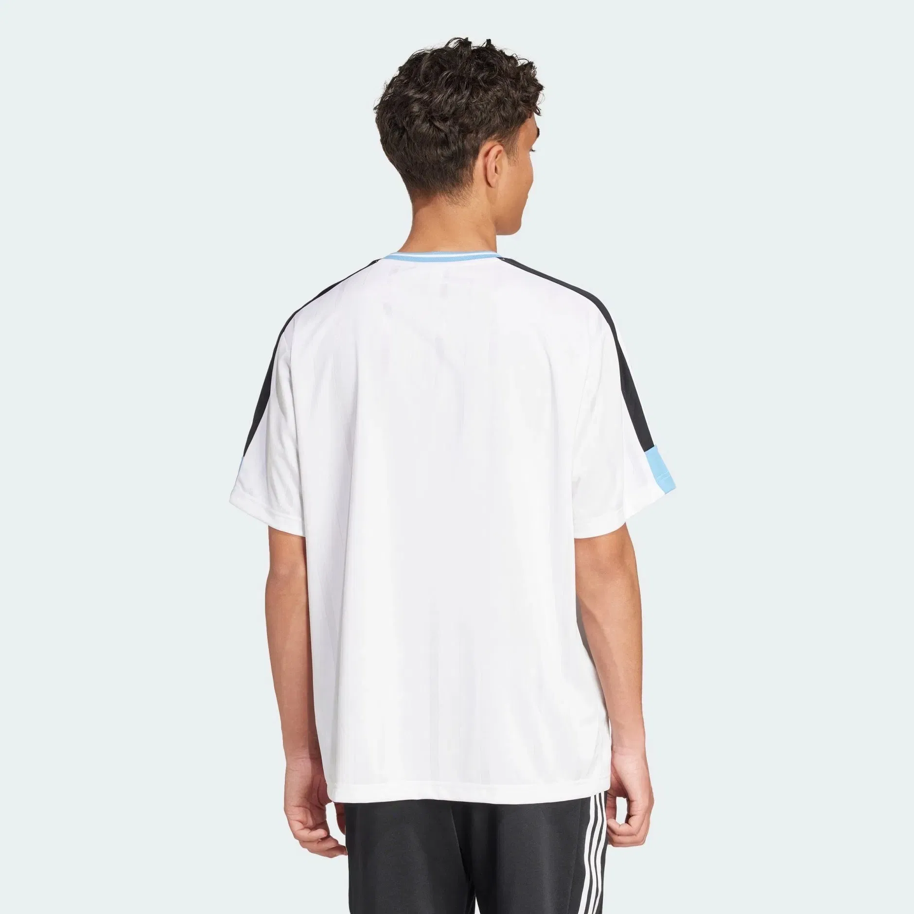 Adidas Originals House of Tiro Nations Pack Tee - White / Light Blue / Black