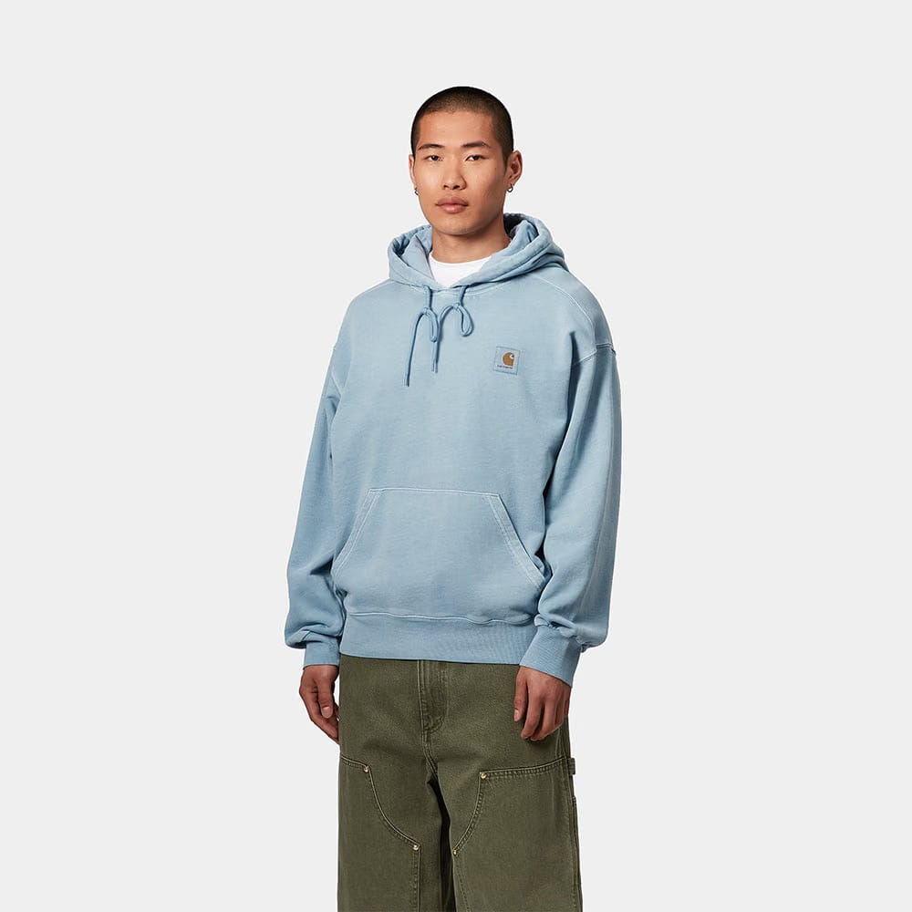 Carhartt Work in Progress Carhartt WIP Nelson Hoodie – Clay Blue