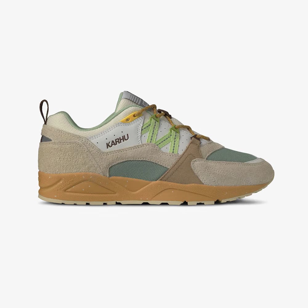 Karhu Fusion 2.0 Herren Sneaker "Mölkky" Pack - Turtledove / Shadow Lime