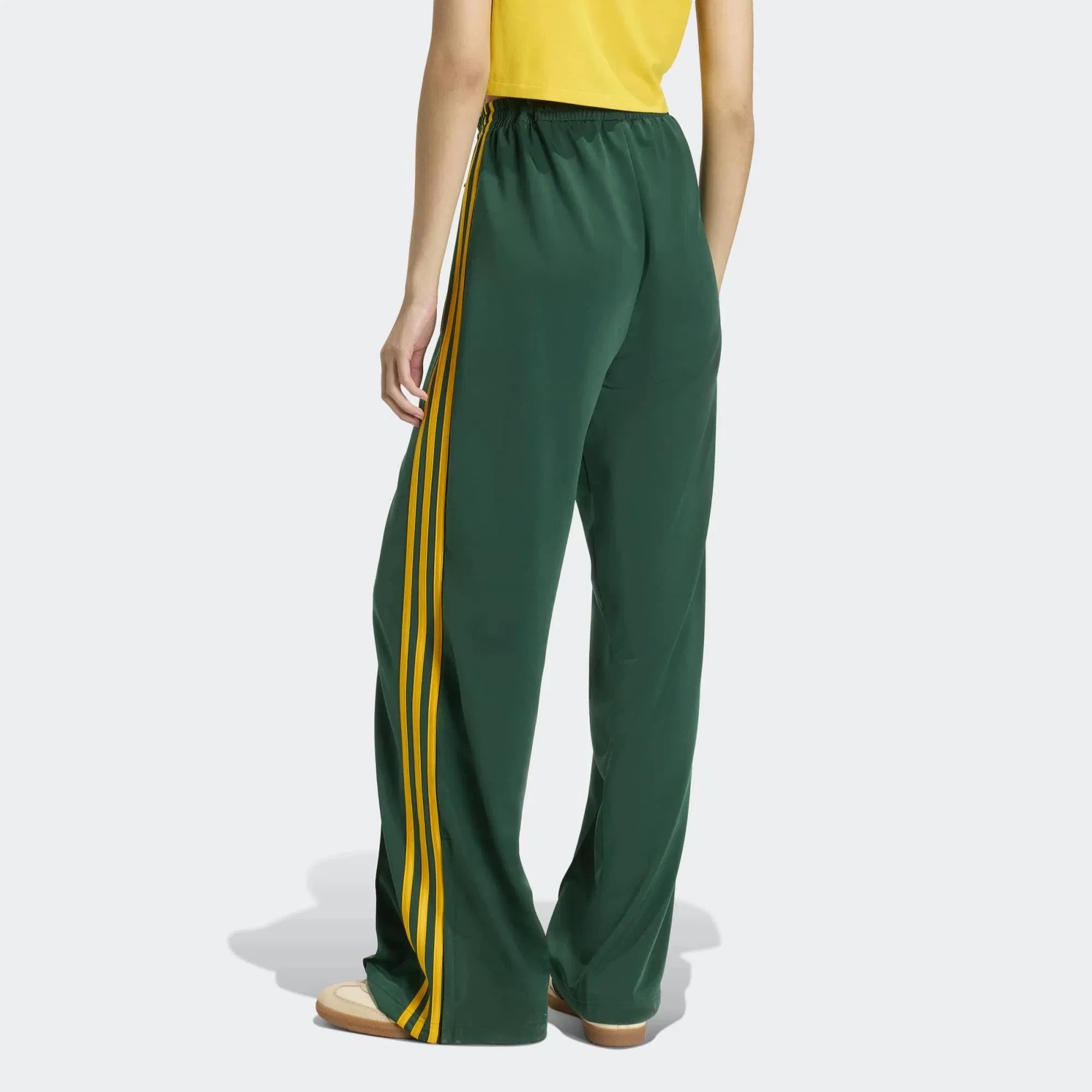 adidas Originals Firebird Loose Track Pants Damen – Collegiate Green / Crew Yellow