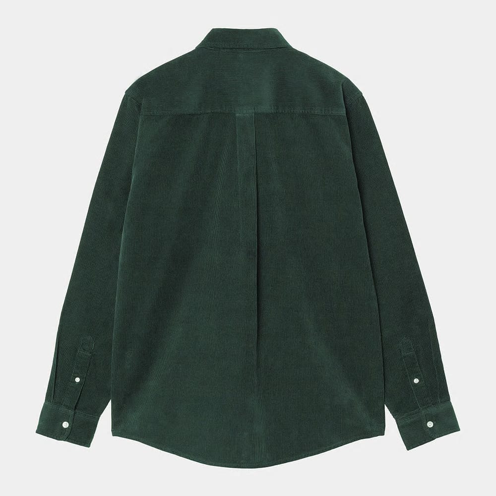 Carhartt Work in Progress Carhartt WIP L/S Madison Fine Cord Shirt - Conifer / Wax