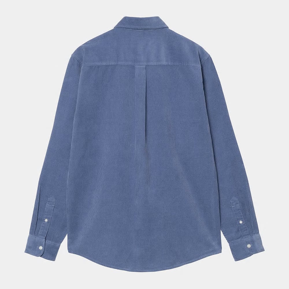 Carhartt Work in Progress Carhartt WIP L/S Madison Fine Cord Shirt - Blue Iris / Wax