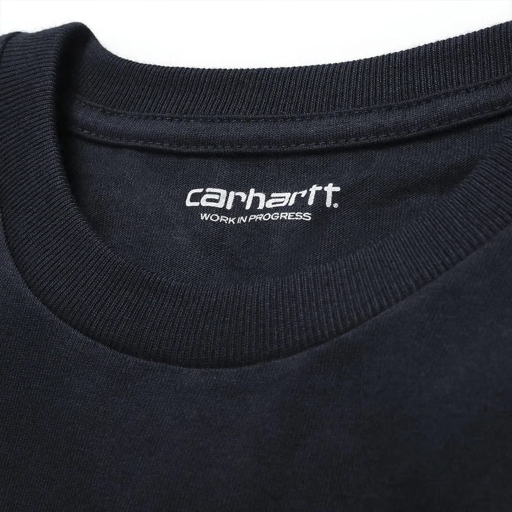 Carhartt Work in Progress Carhartt WIP L/S Chase T-Shirt - Dark Navy / Gold