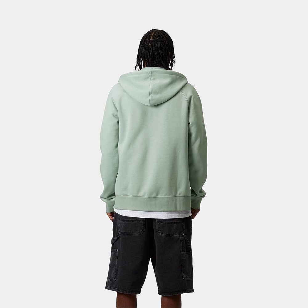 Carhartt Work in Progress Carhartt WIP Chase Zip Hoodie - Hellgrün (Frosted Green / Gold)