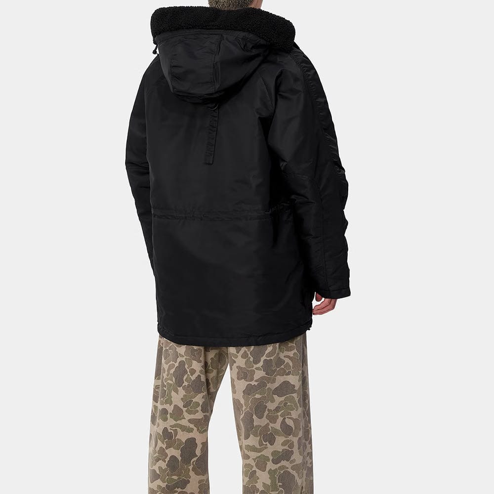 Carhartt Work in Progress Carhartt WIP Hooded Olten Parka - Black