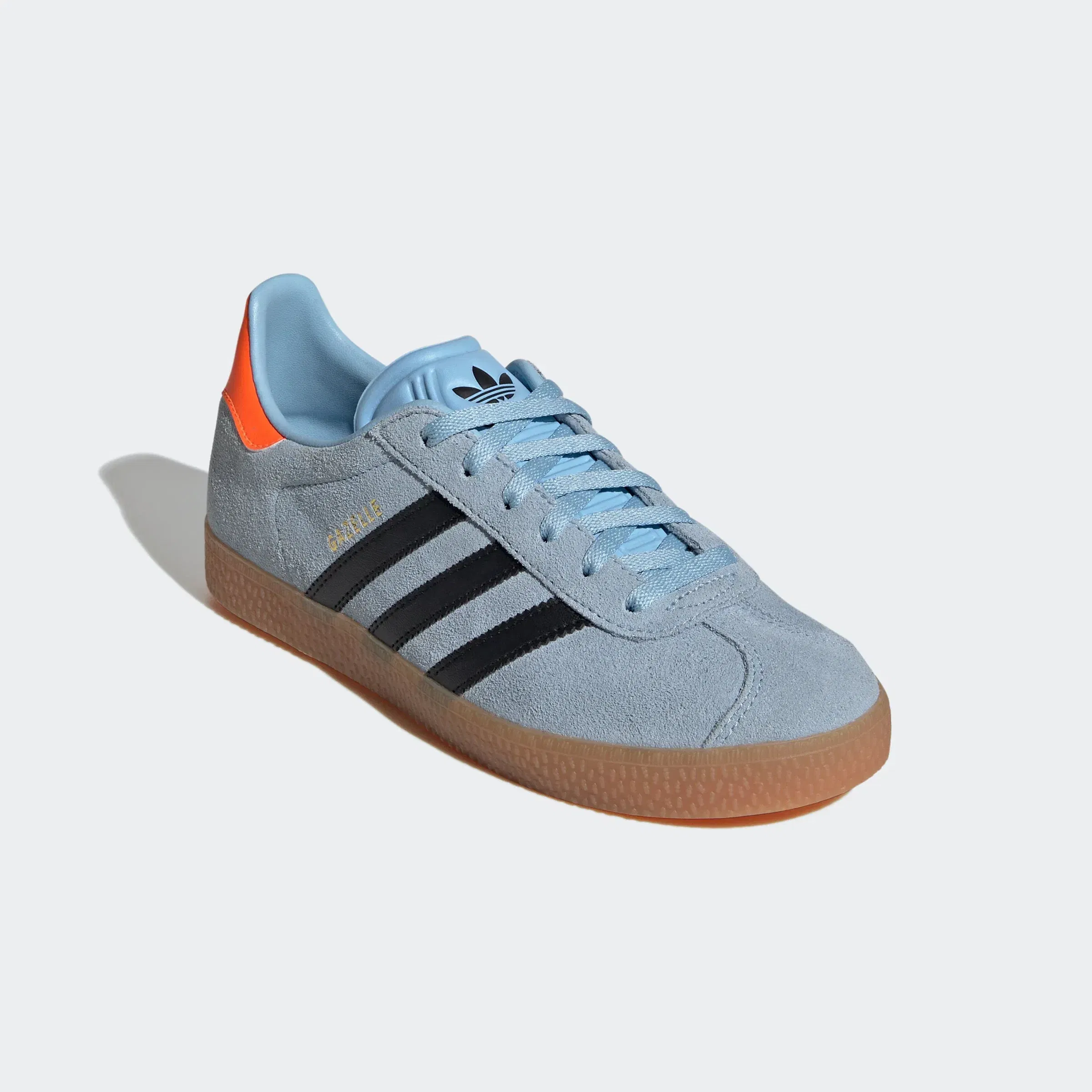 Adidas Gazelle - Clear Sky / Core Black / Solar Orange
