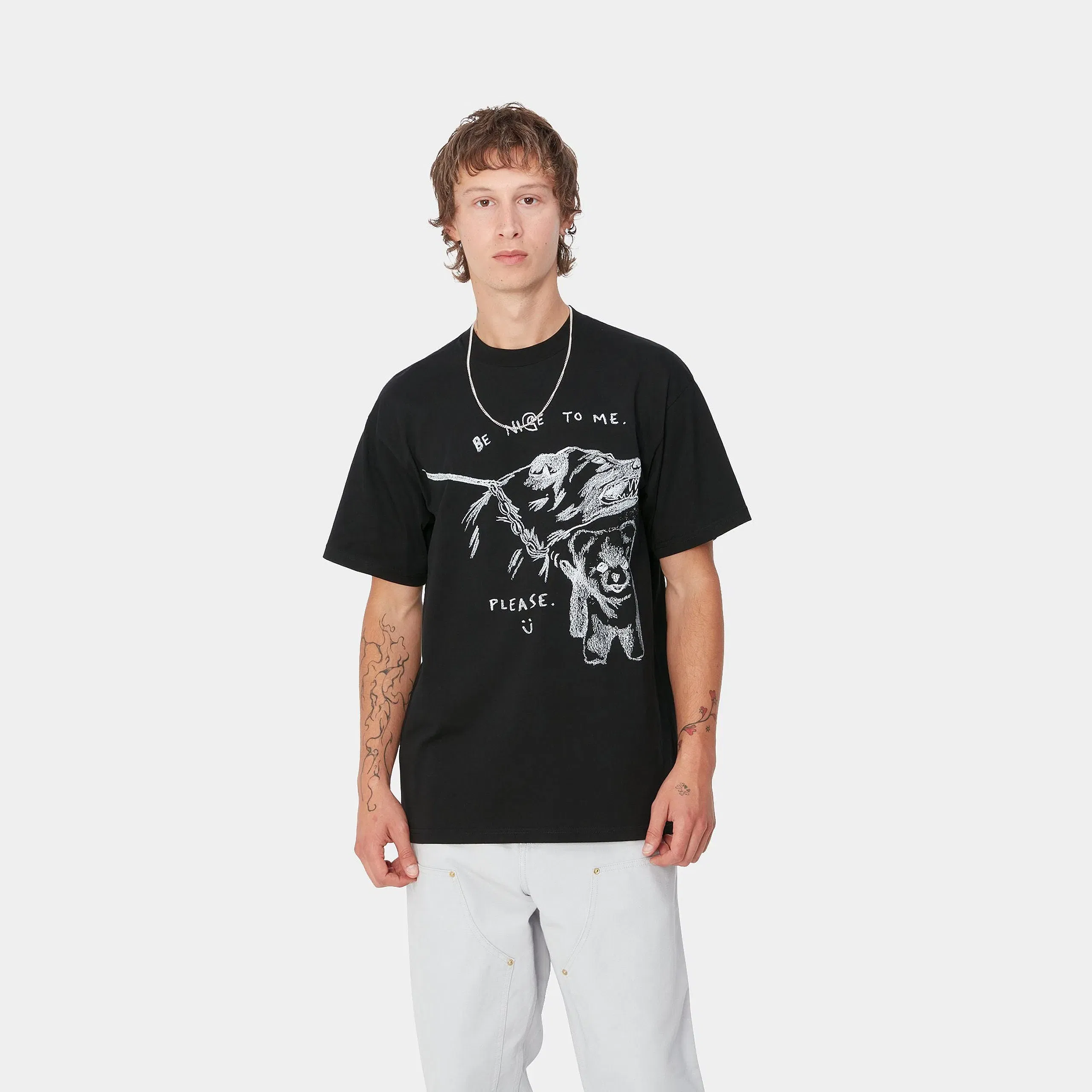 Carhartt Work in Progress Carhartt WIP S/S Pepe Be Nice T-Shirt - Black