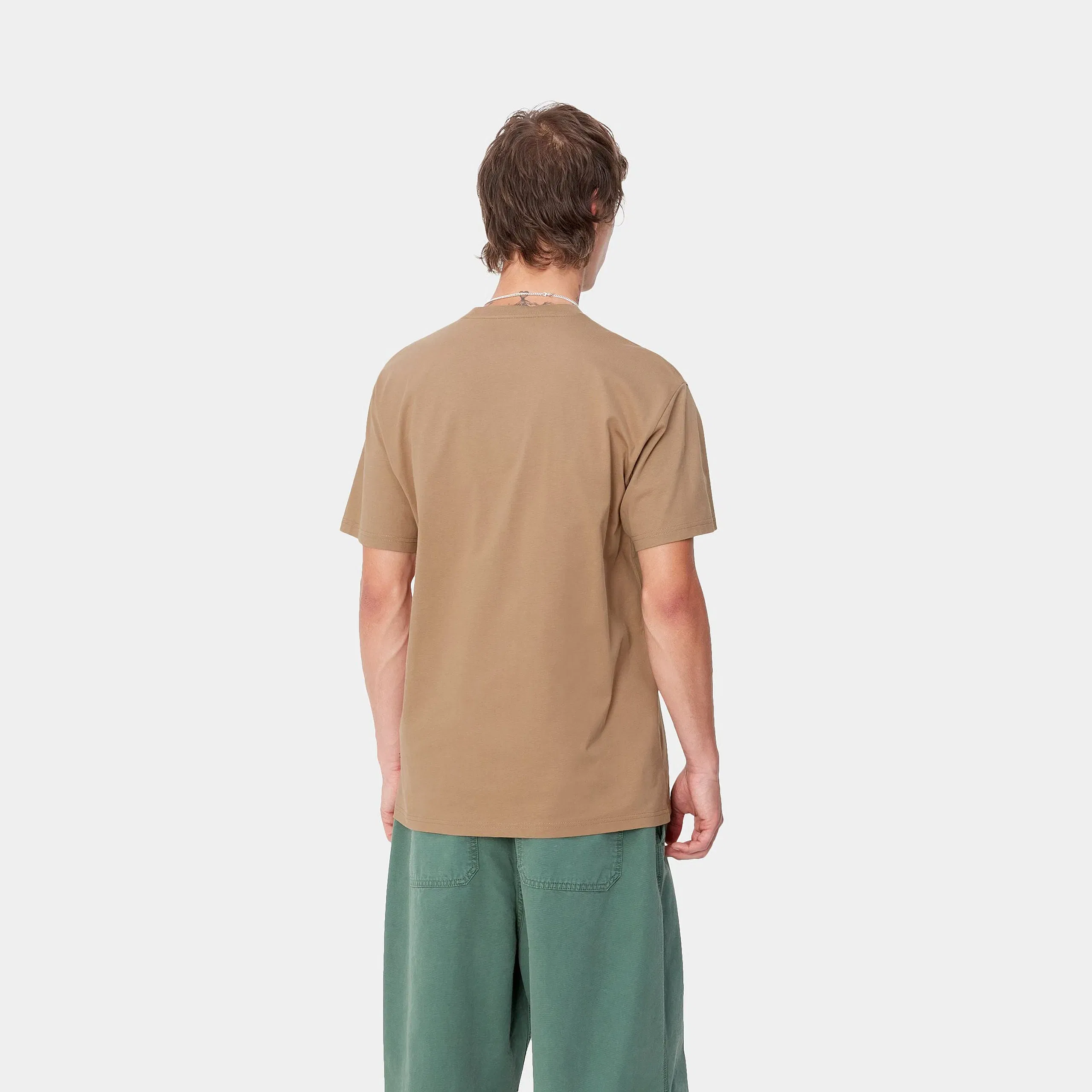 Carhartt Work in Progress Carhartt WIP S/S Chase T-Shirt - Peanut / Gold