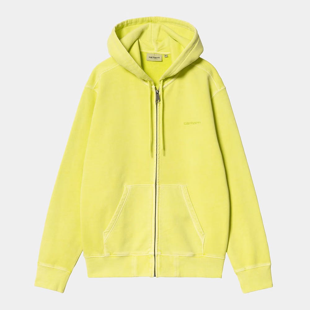 Carhartt Work in Progress Carhartt WIP Hooded Duster Script Jacket - Arctic Lime (garment dyed)