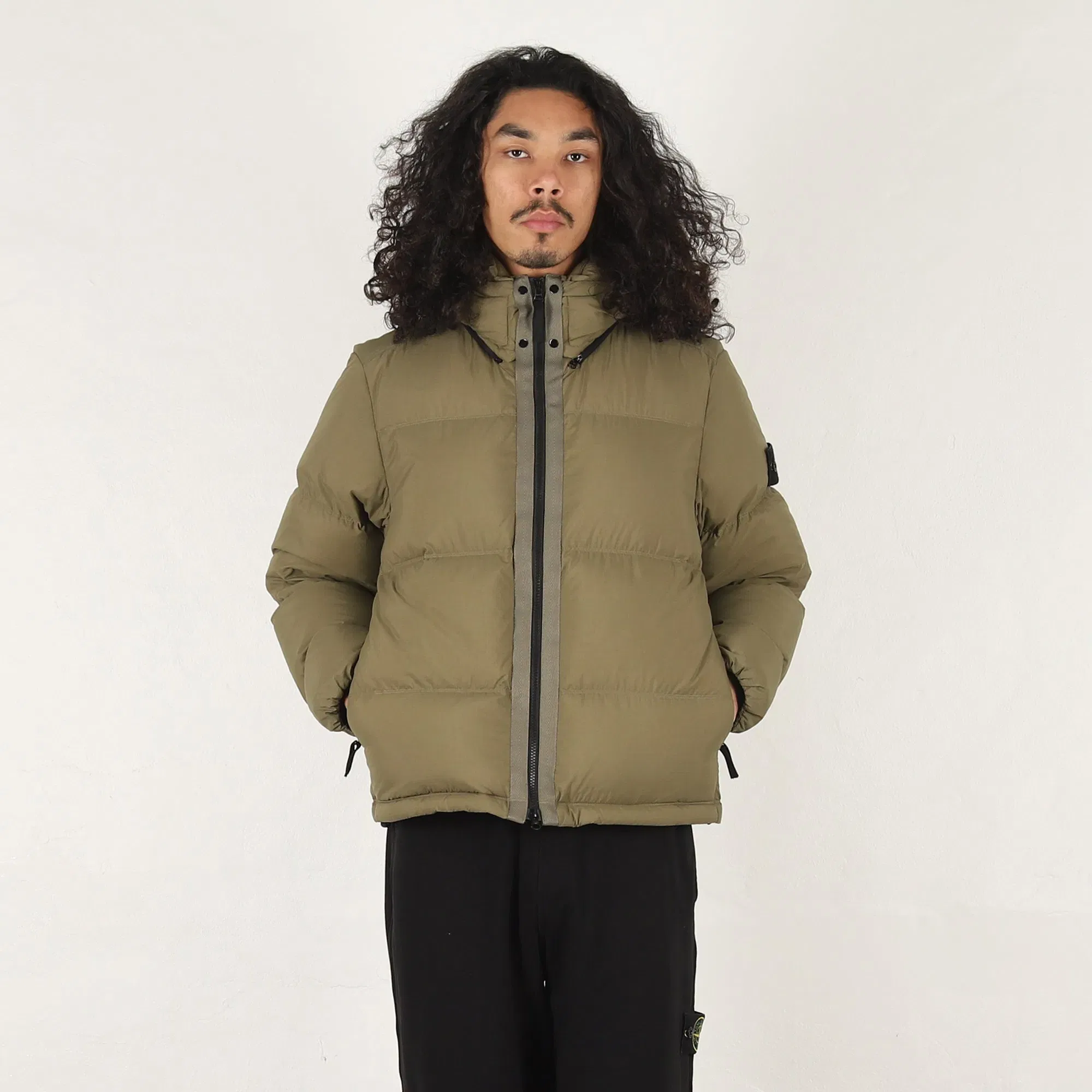 Stone Island 4100013 Jacket - Military Green
