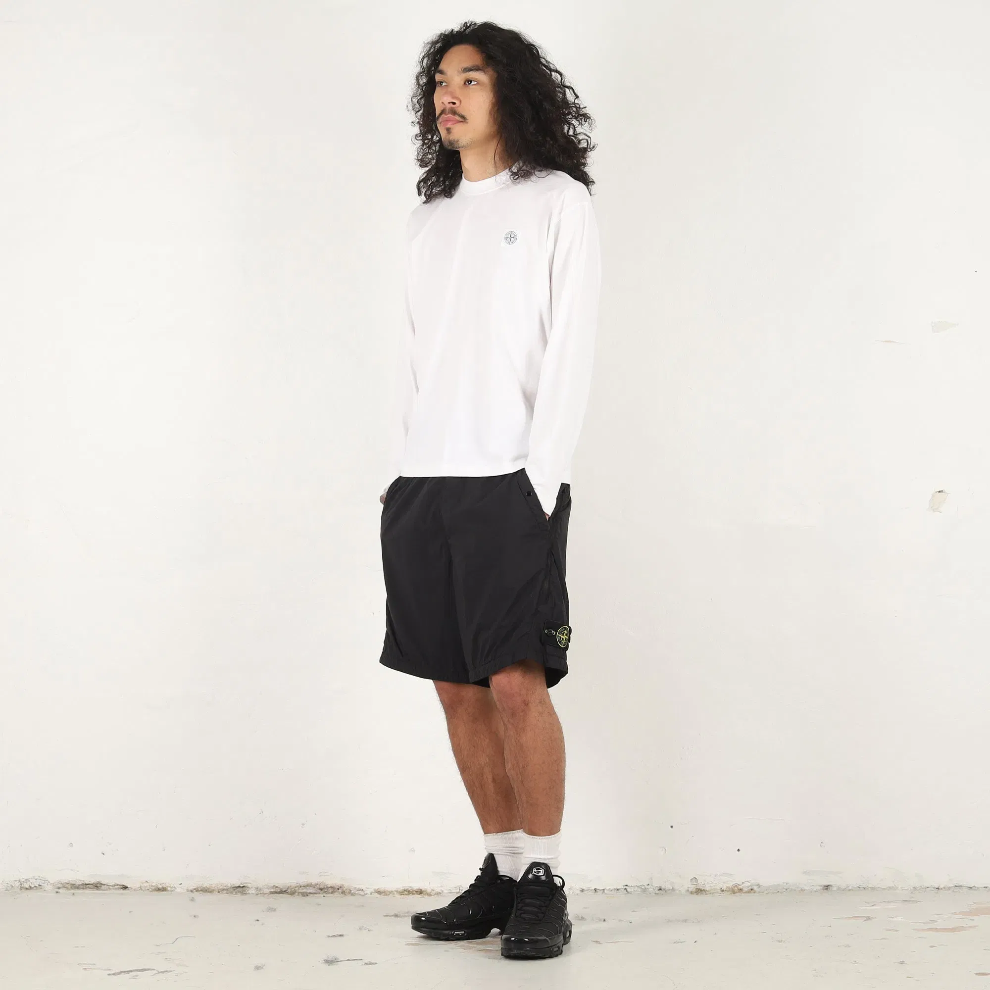 Stone Island 2100007 LS T-Shirt - White