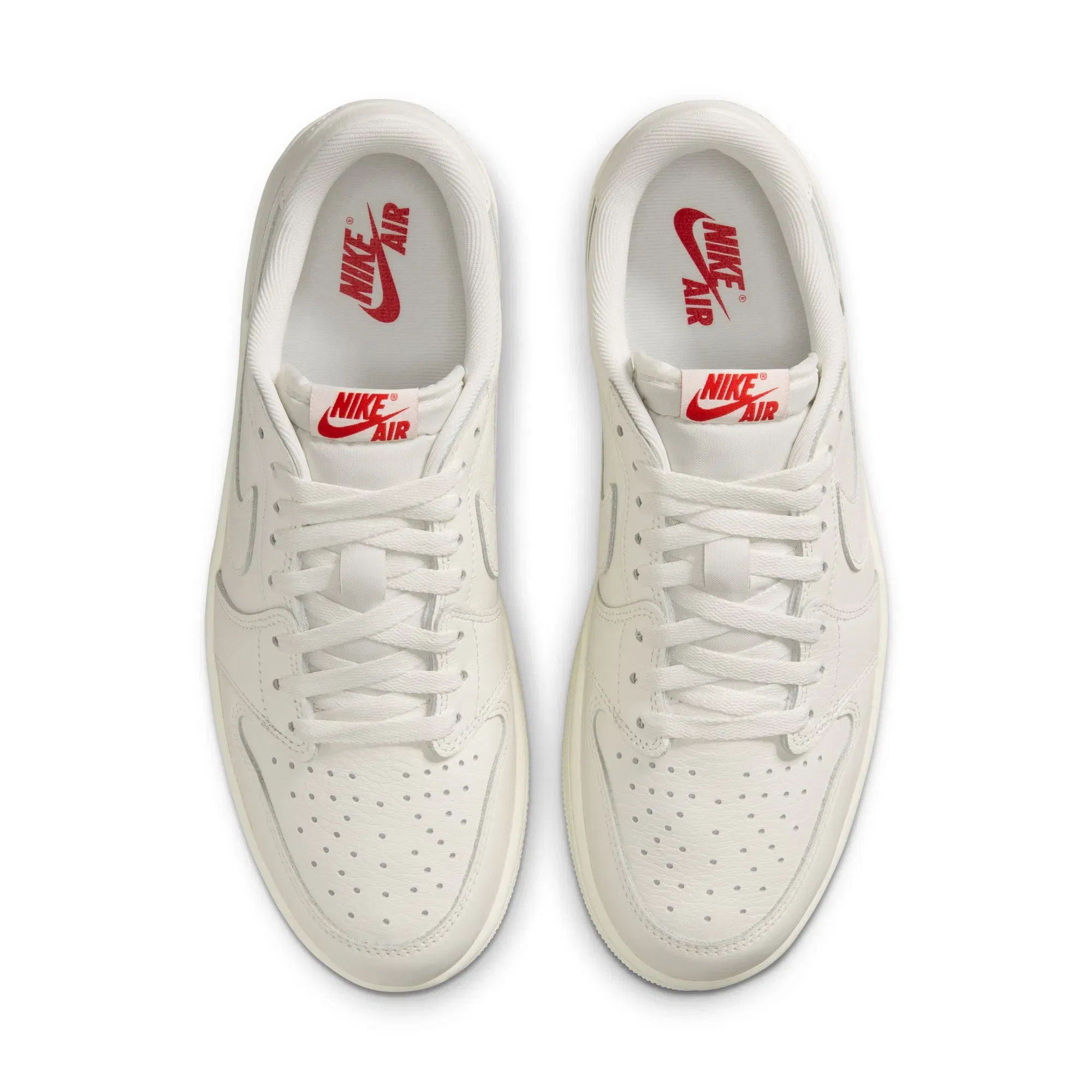 Air Jordan 1 Retro Low OG - Sail/University Red
