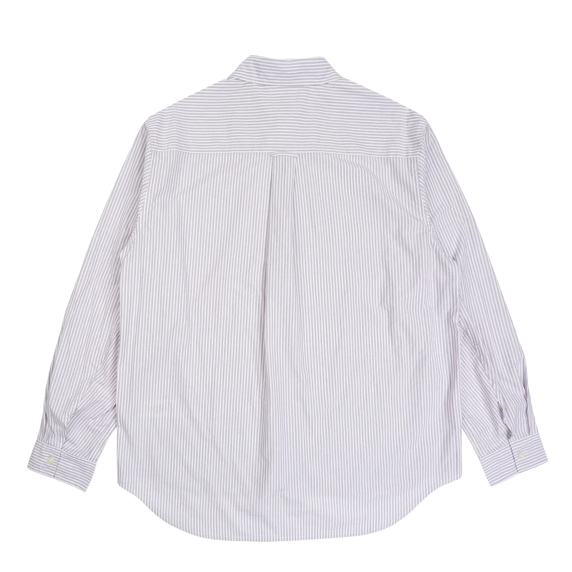 Stussy Standard LS Shirt - Purple Stripe