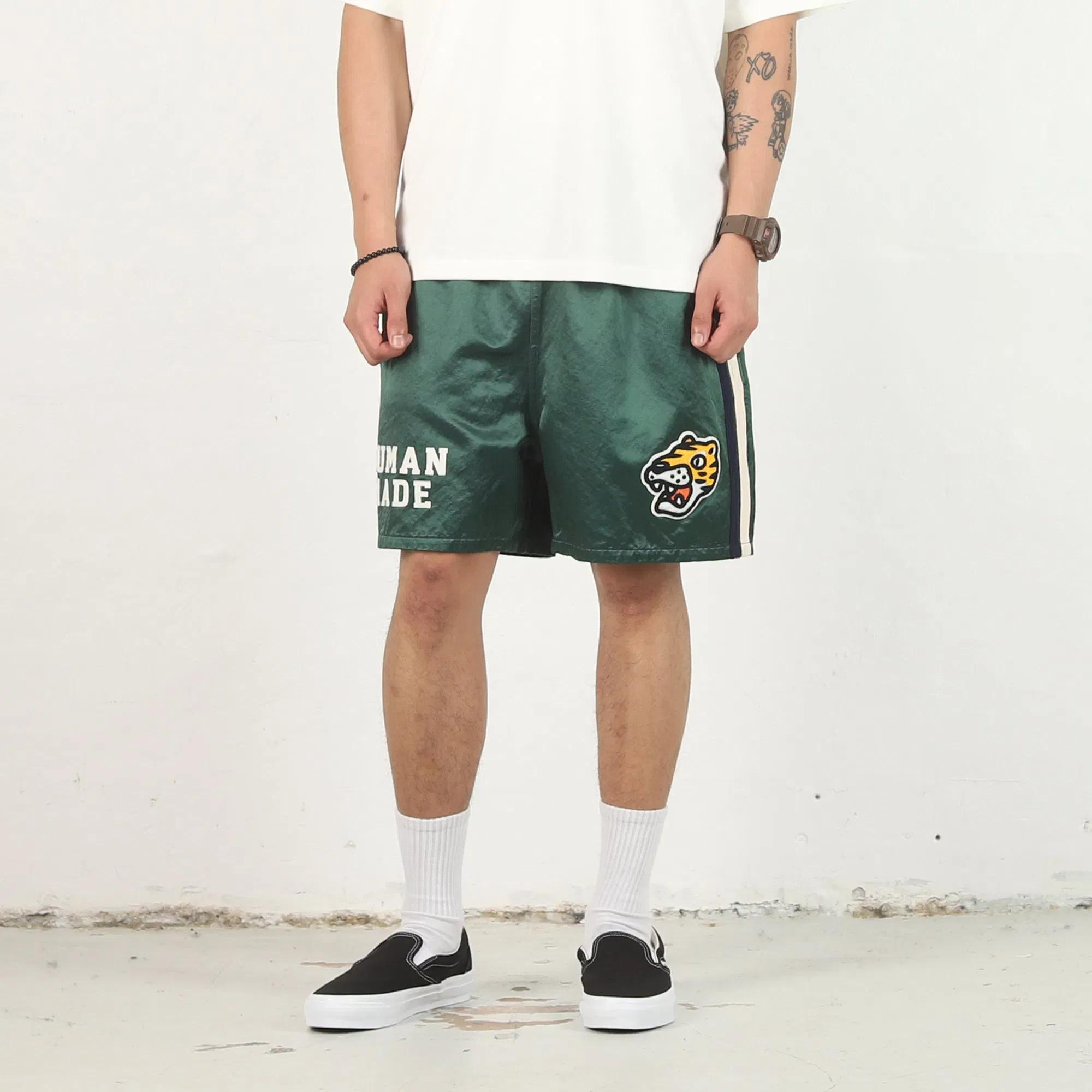 Human Made Game Shorts - Green