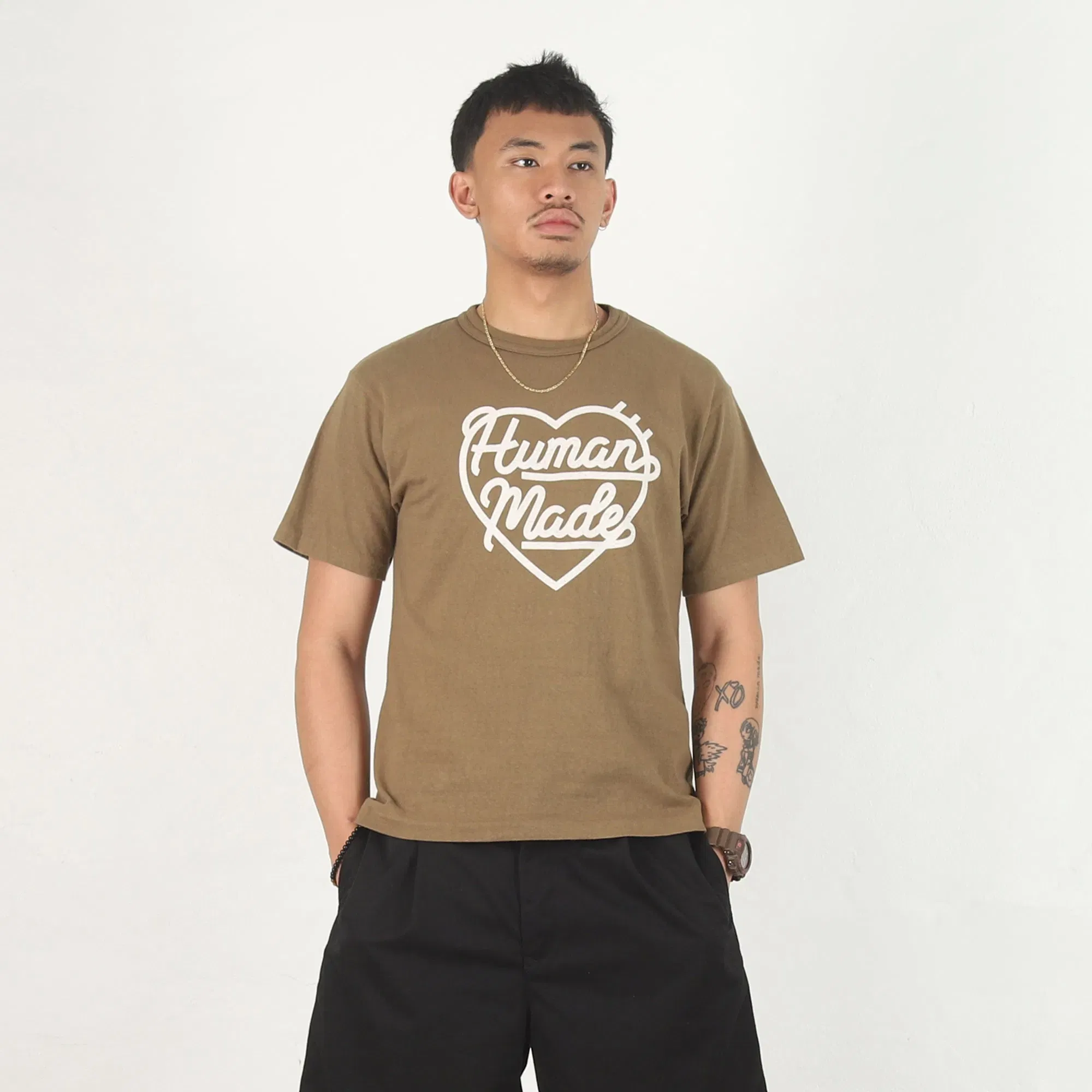 Human Made Color T-Shirt 3145 - Olive Drab