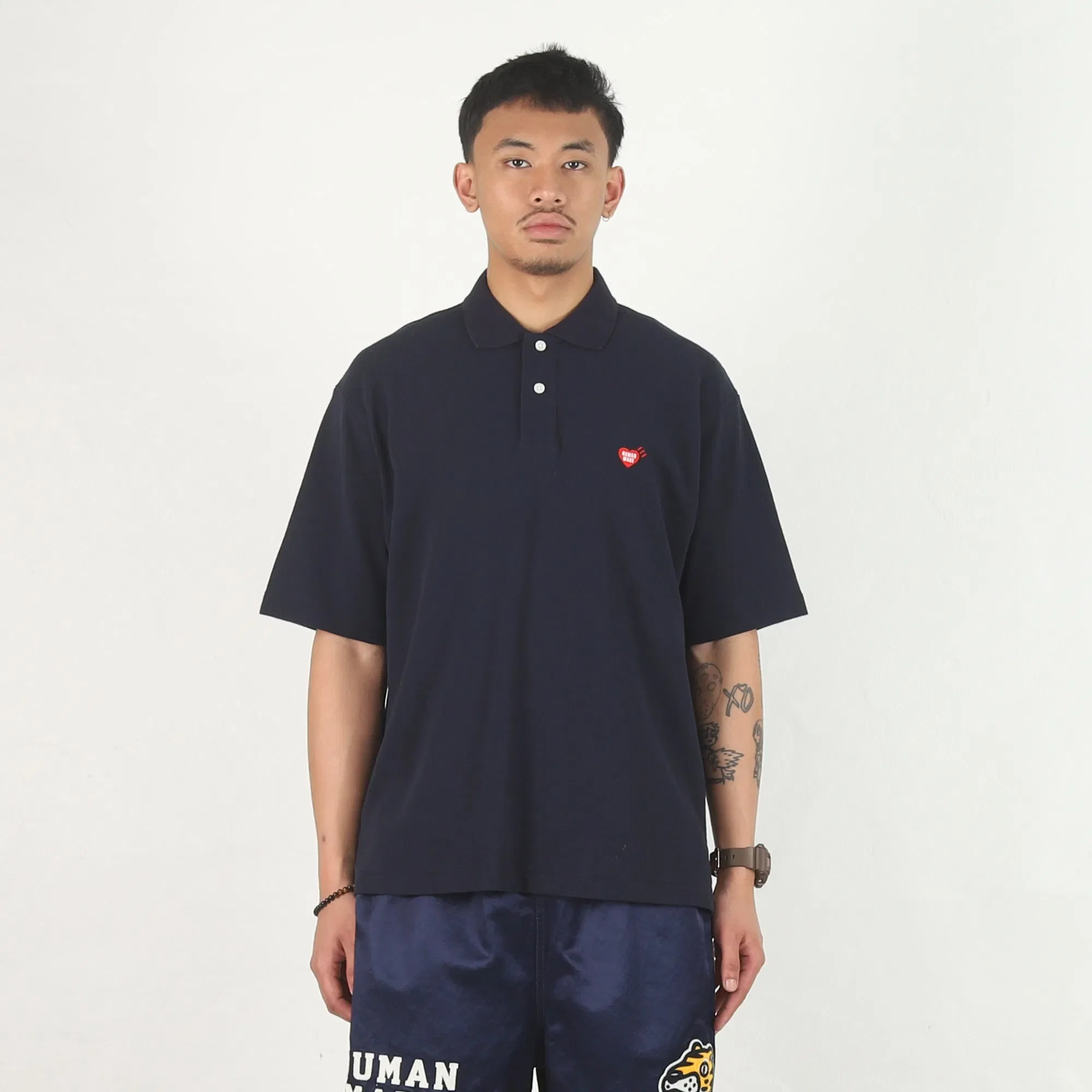 Human Made Polo Shirt 3106 - Navy