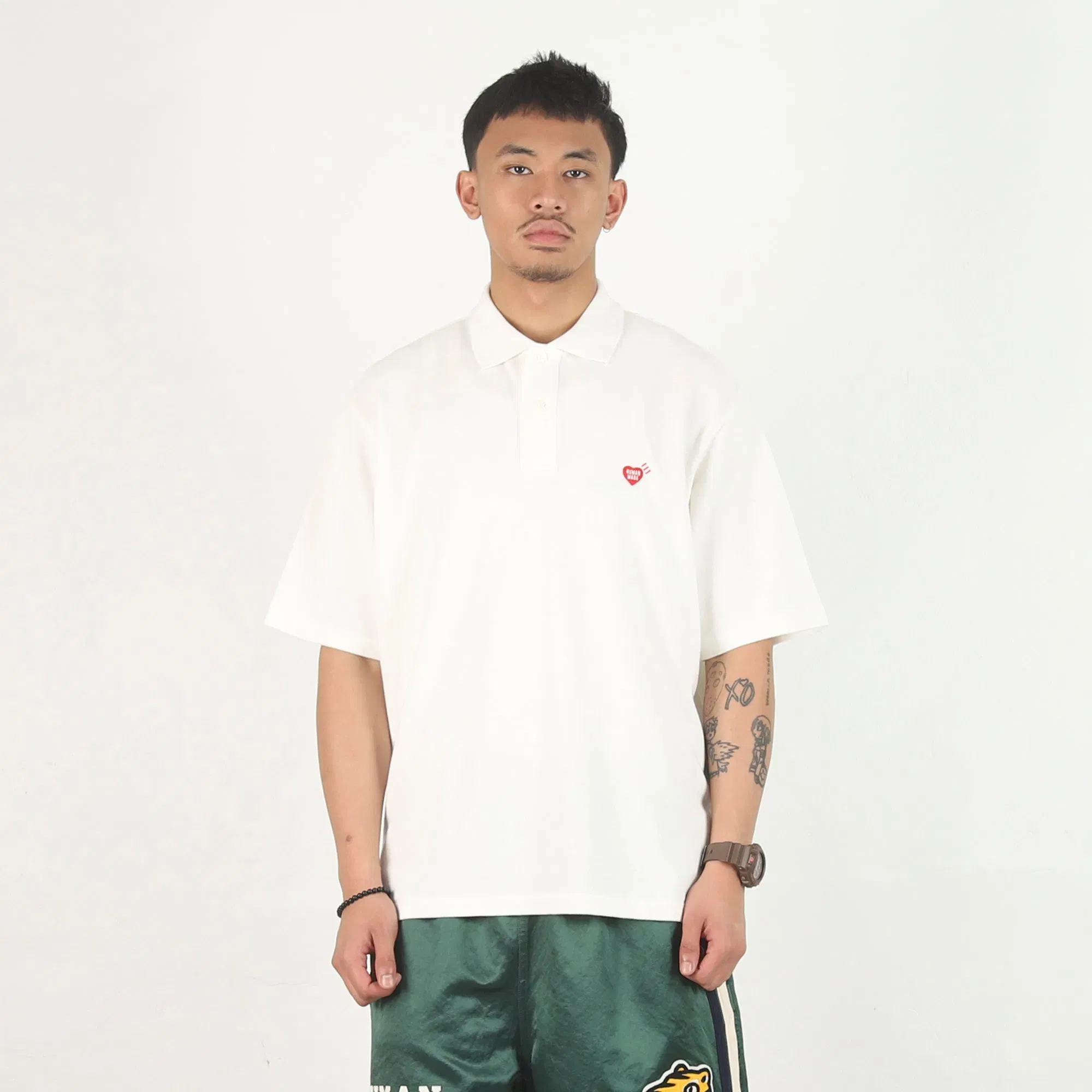 Human Made Polo Shirt 3106 - White