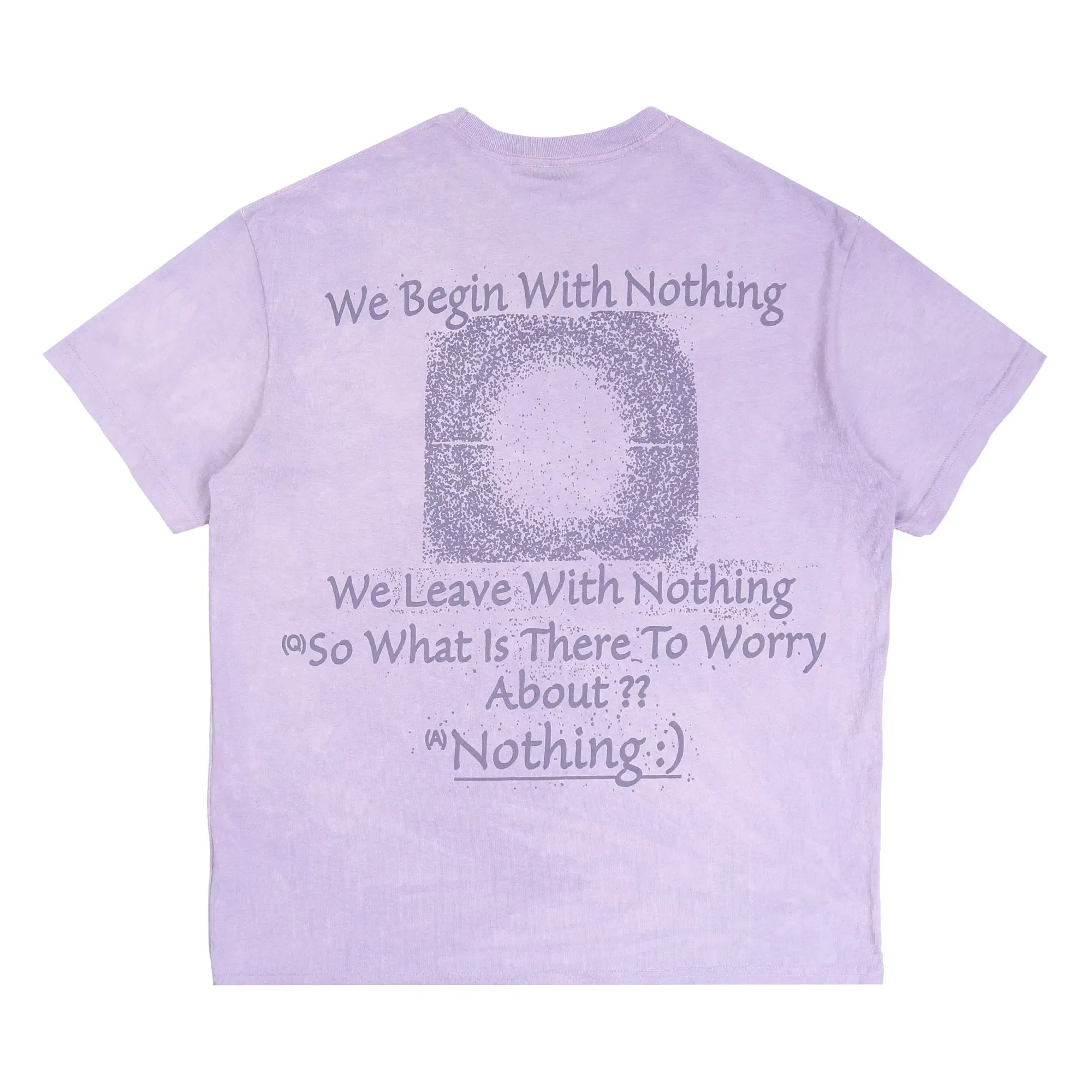 Online Ceramics Leave With Nothing T-Shirt - Purple
