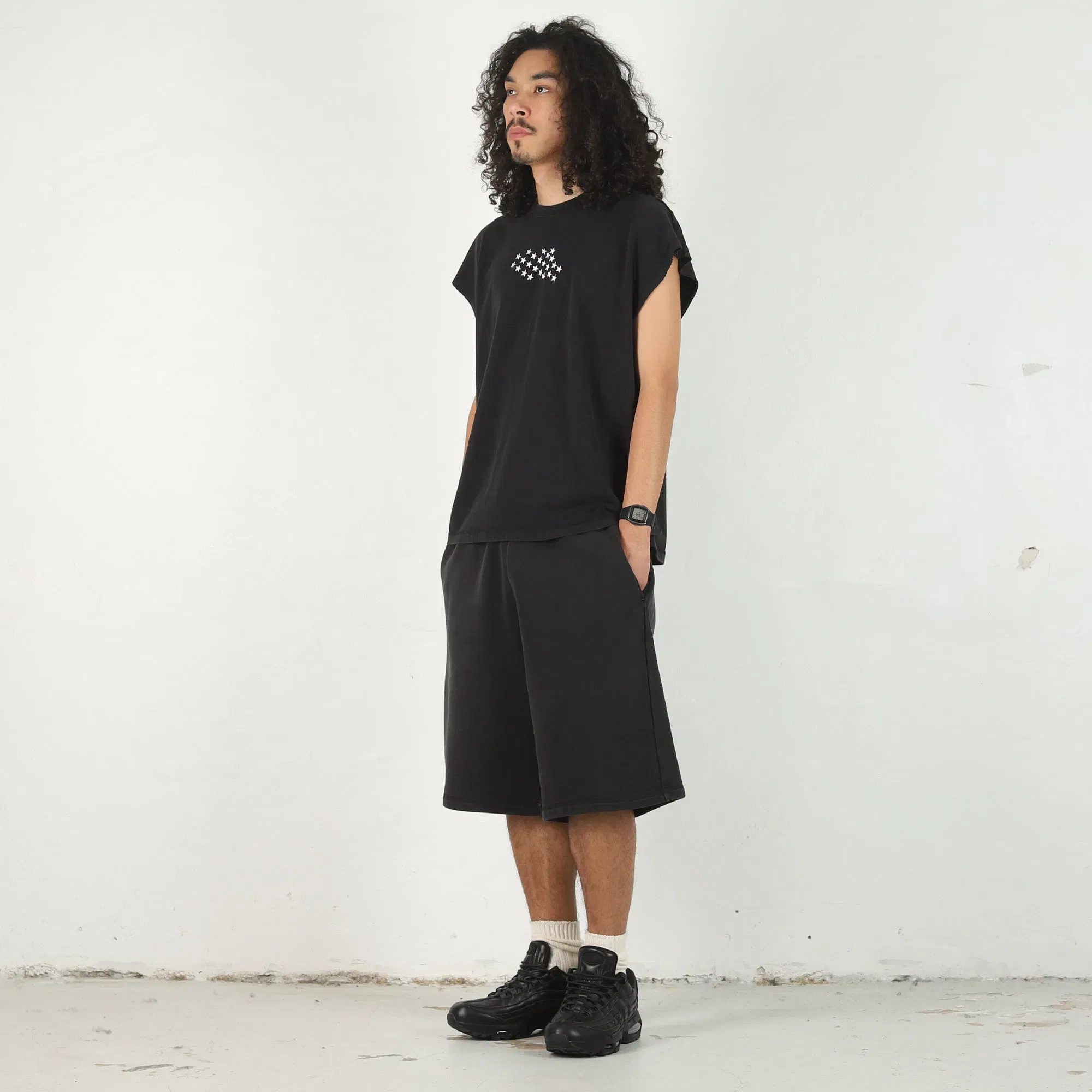 Air Jordan Jordan x IH Oversized Shorts - Black