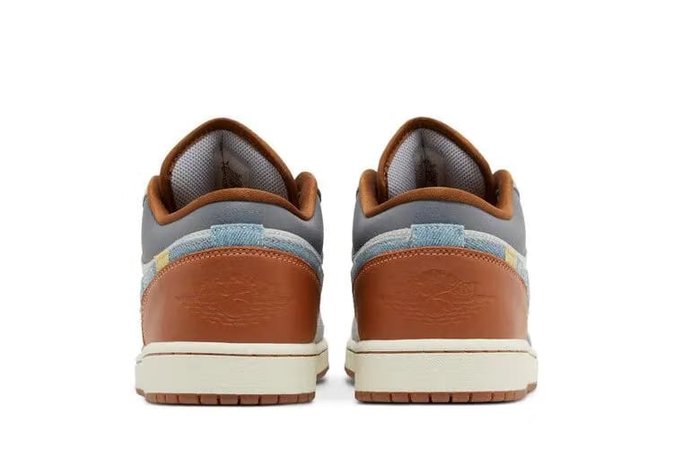 Air Jordan 1 Low SE Phantom Repaired Blue Swoosh