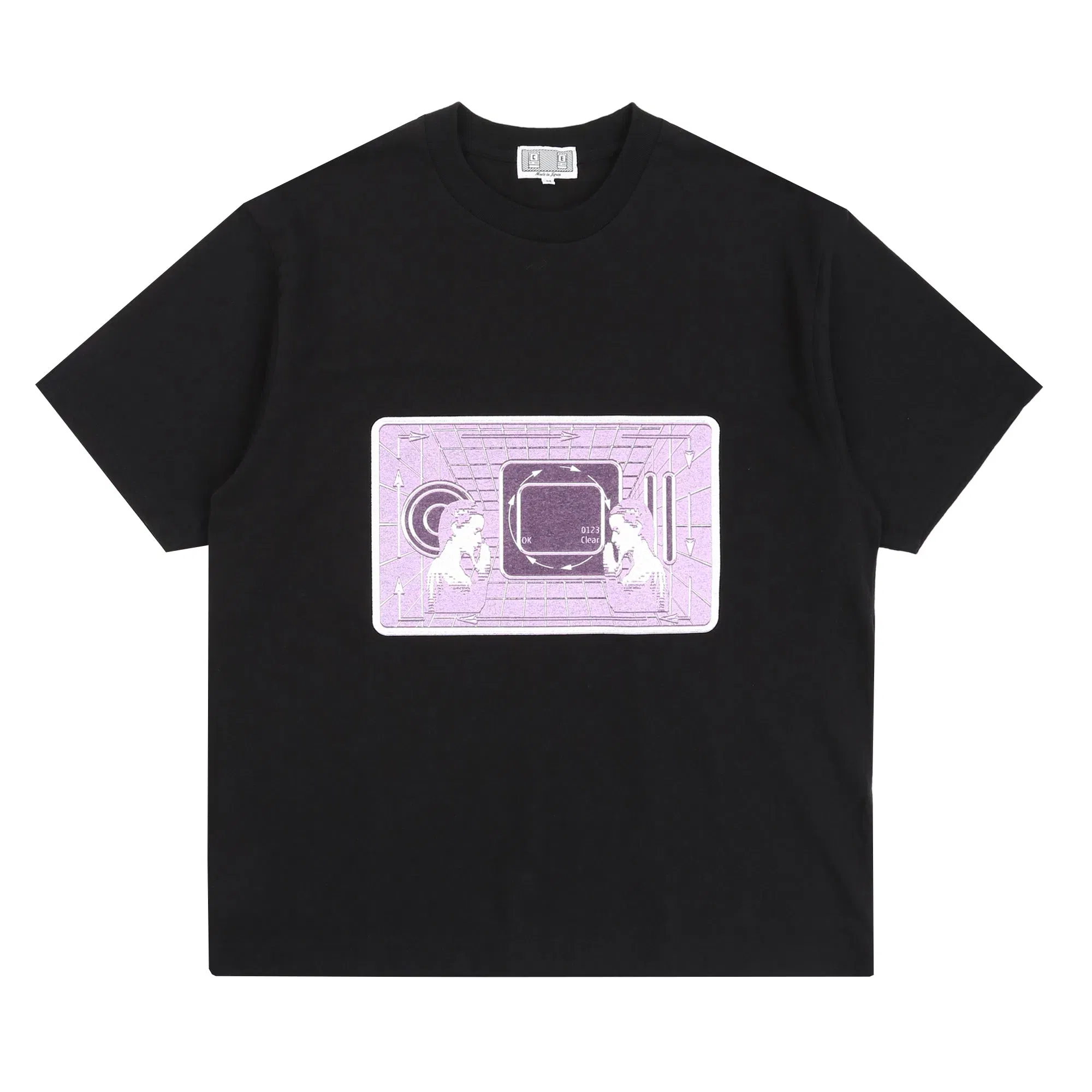 Cav Empt One Dimensional Projection T-Shirt - Black