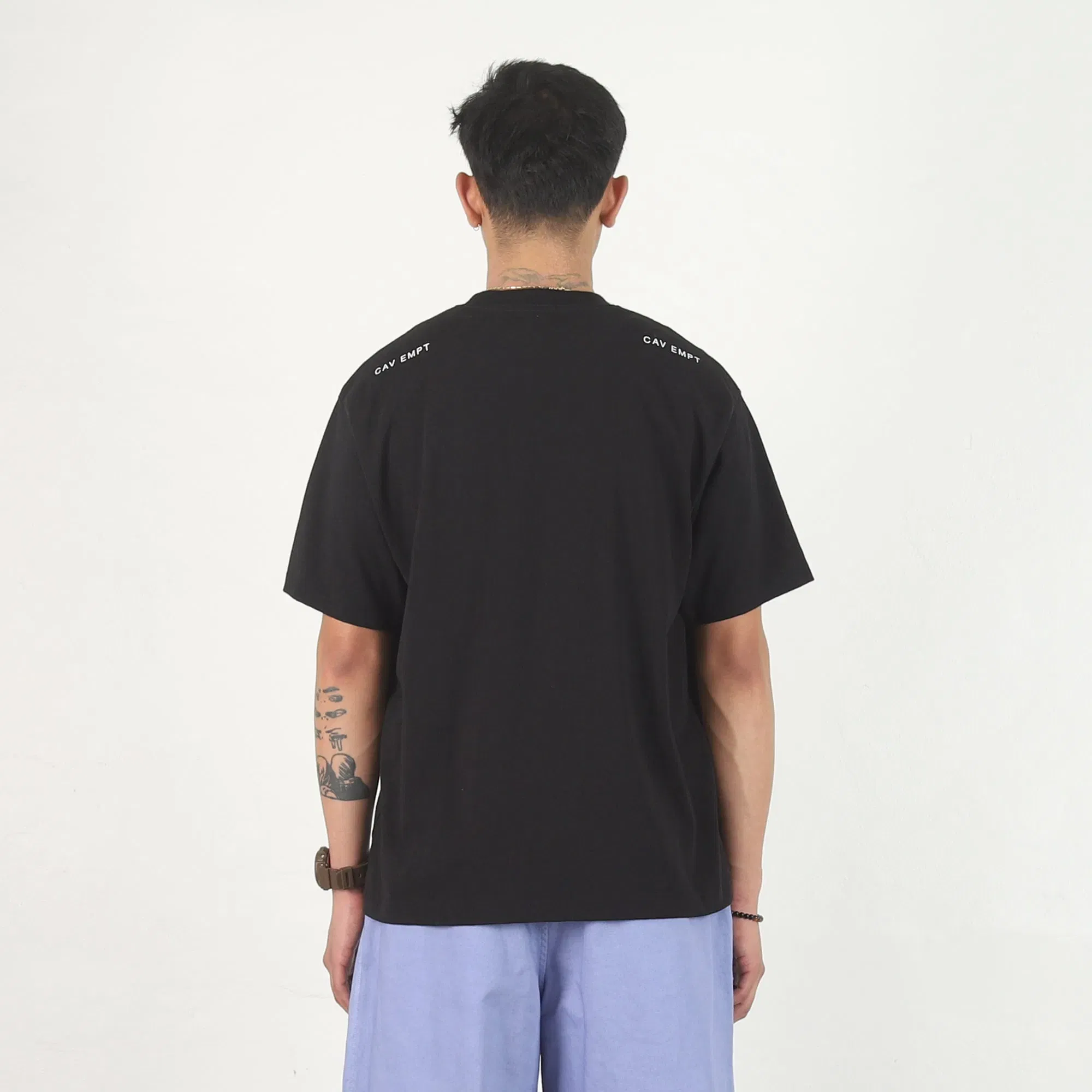 Cav Empt One Dimensional Projection T-Shirt - Black