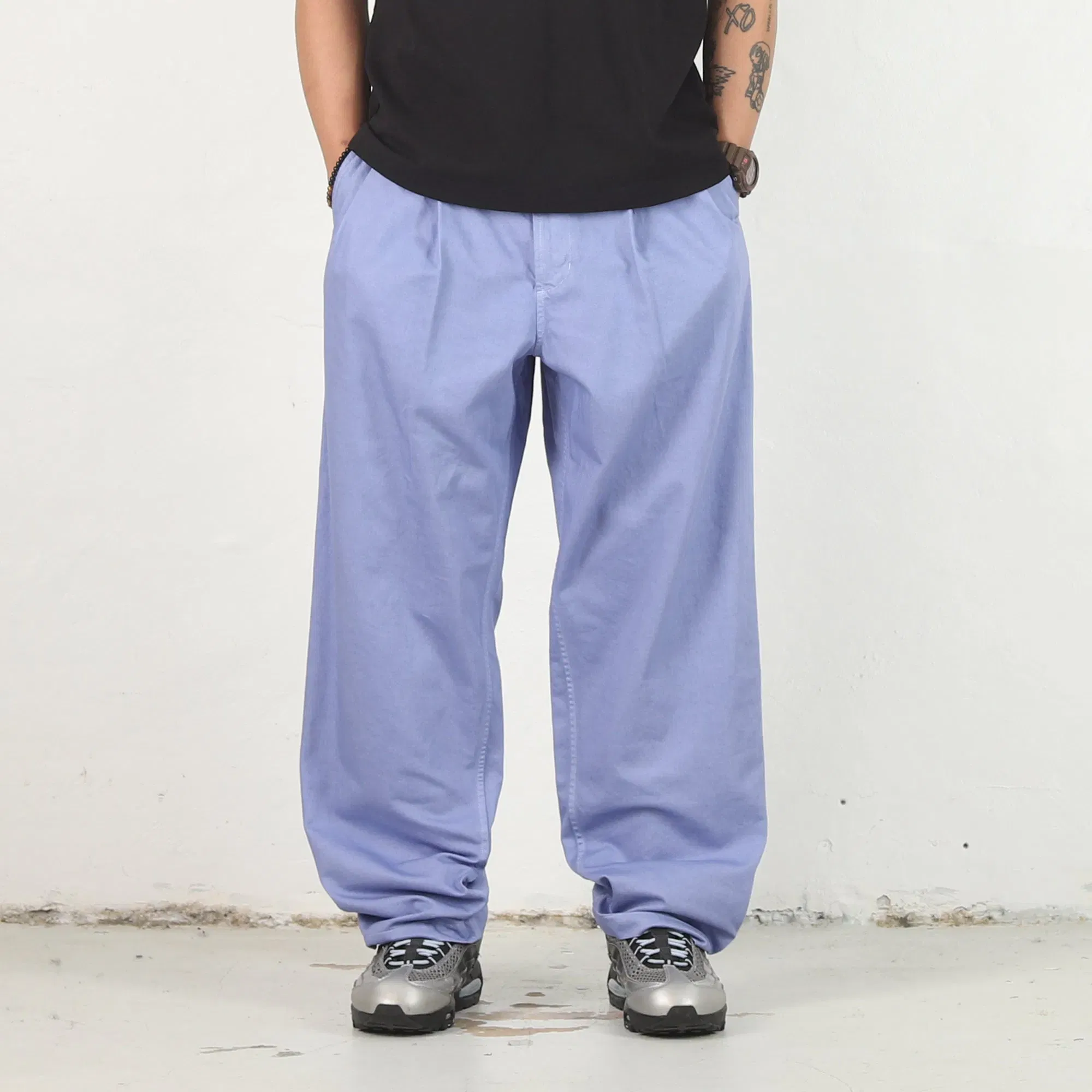Cav Empt Overdye Two Tuck Pants - Purple