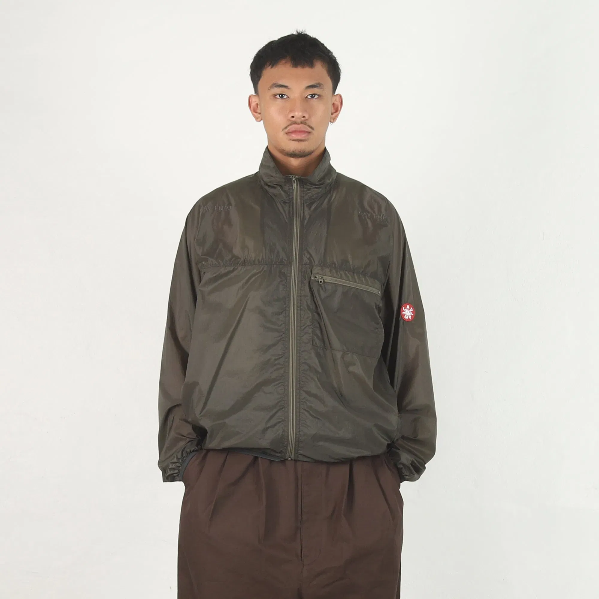 Cav Empt UL Ripstop Zip Jacket - Khaki