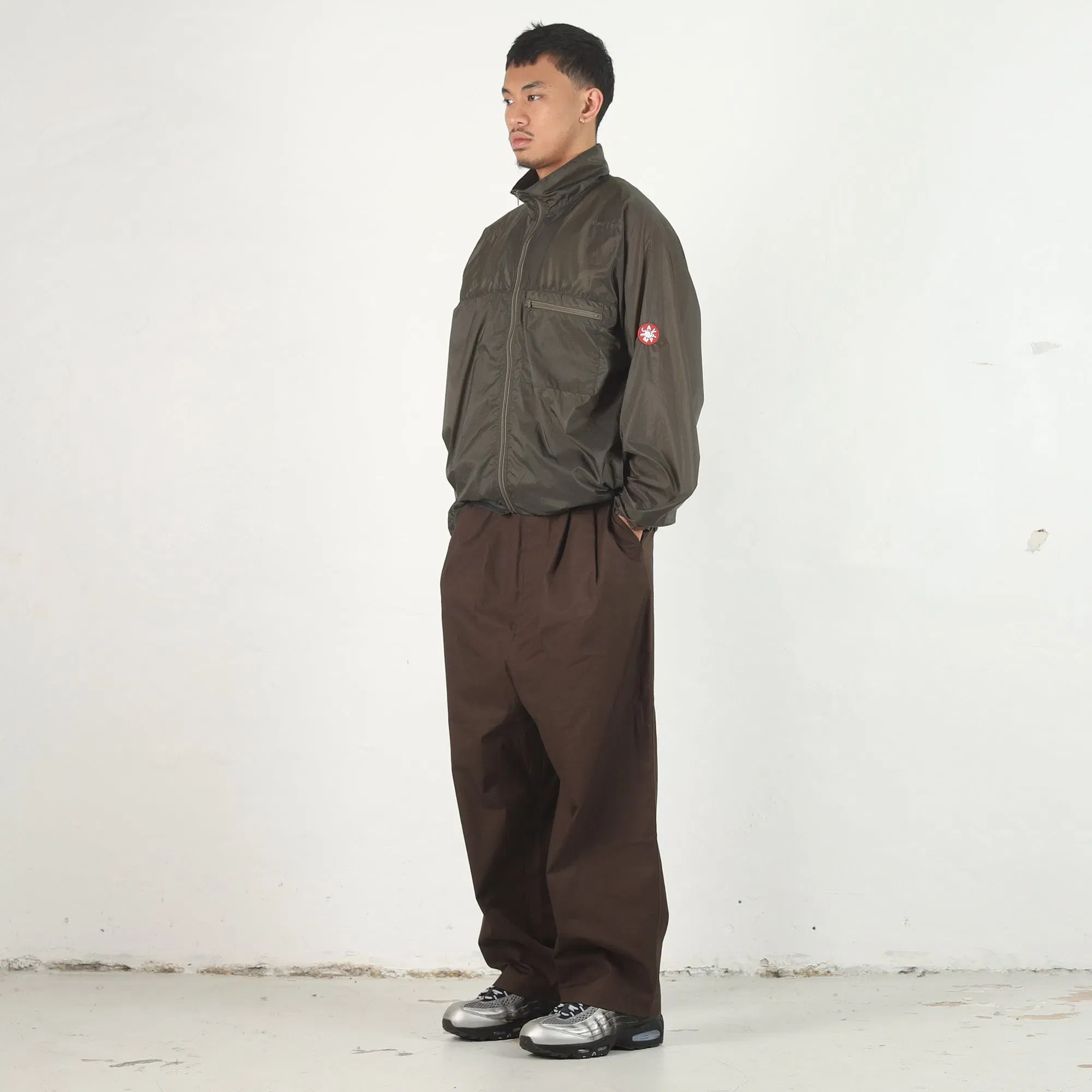 Cav Empt UL Ripstop Zip Jacket - Khaki