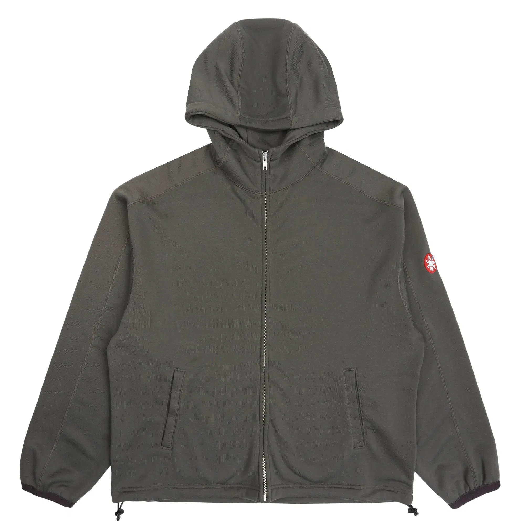 Cav Empt PE Jersey Zip Hoody - Charcoal